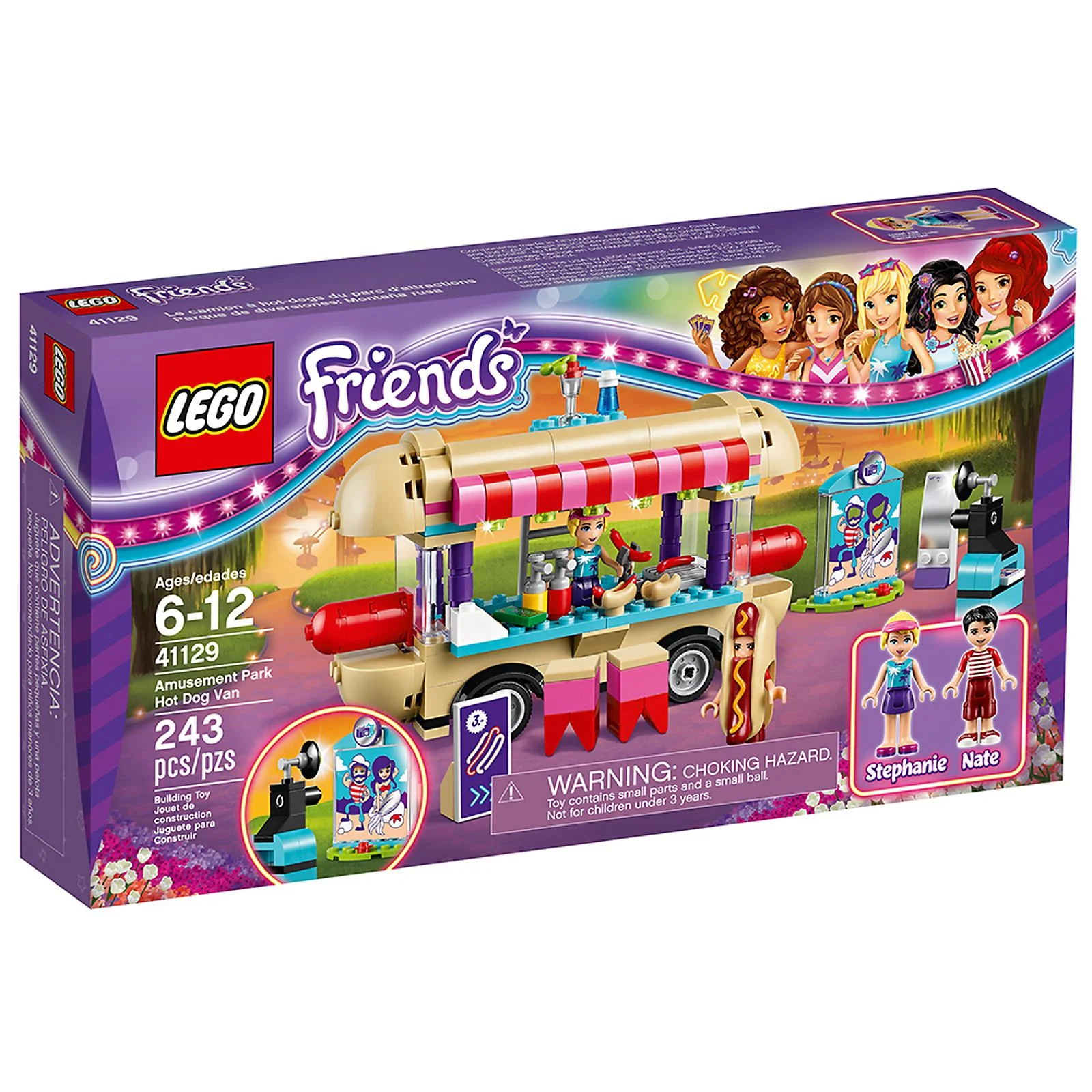 LEGO® 41129 Furgonetka z hot-dogami w parku rozrywki - zdjęcie 8