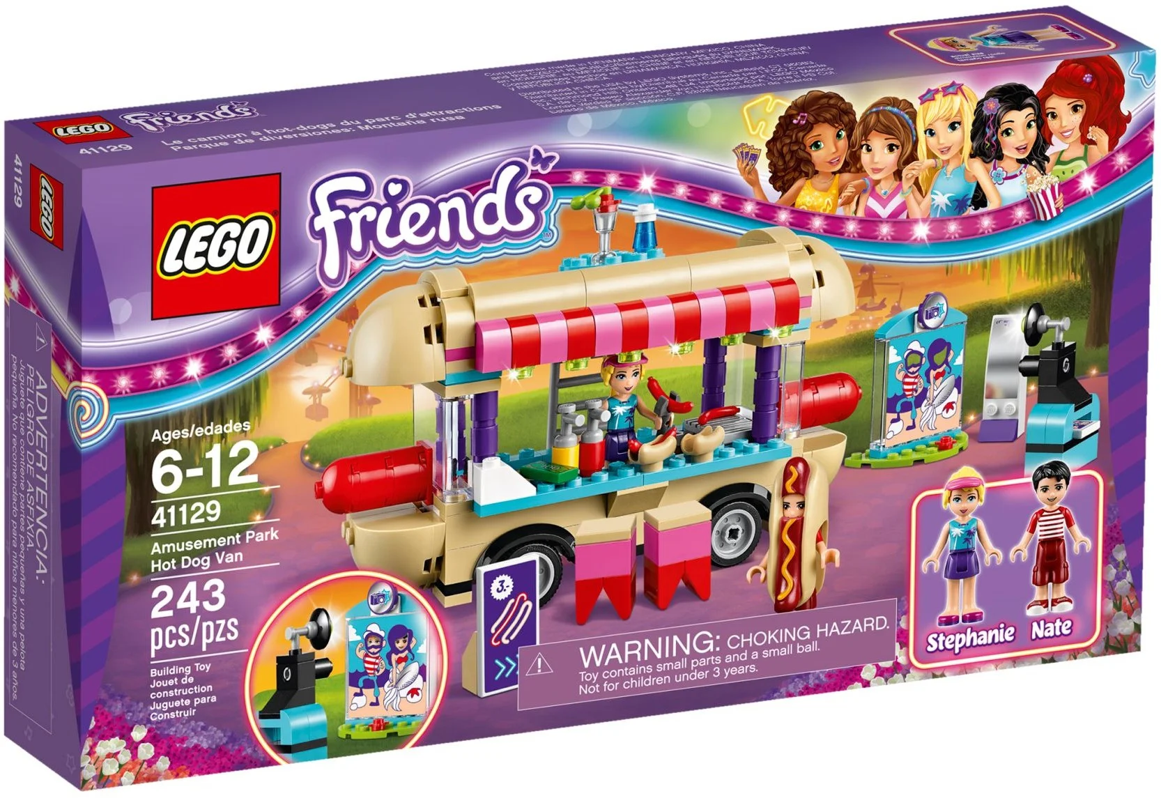 LEGO® 41129 Furgonetka z hot-dogami w parku rozrywki - zdjęcie 2
