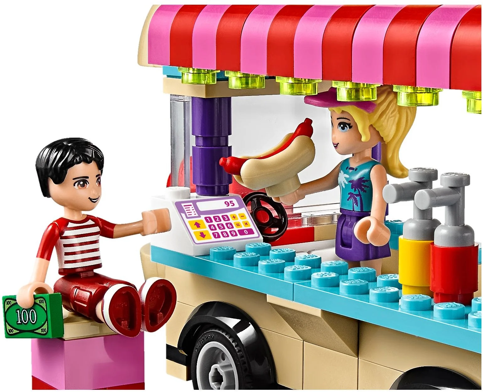 LEGO® 41129 Furgonetka z hot-dogami w parku rozrywki - zdjęcie 14