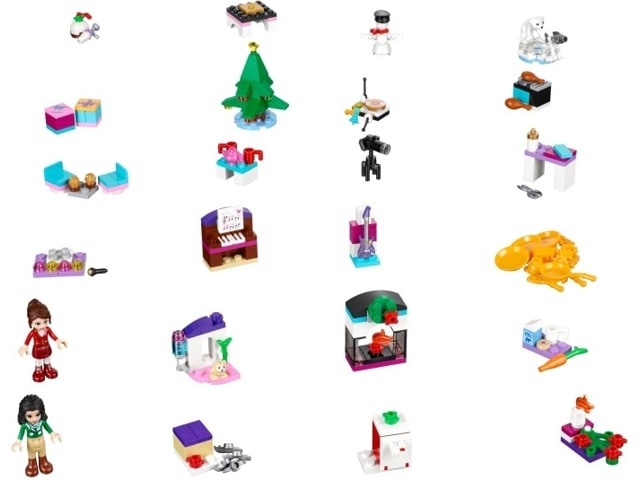 Kalendarz Adwentowy Lego Friends dla dziecka na święta klocki 2025