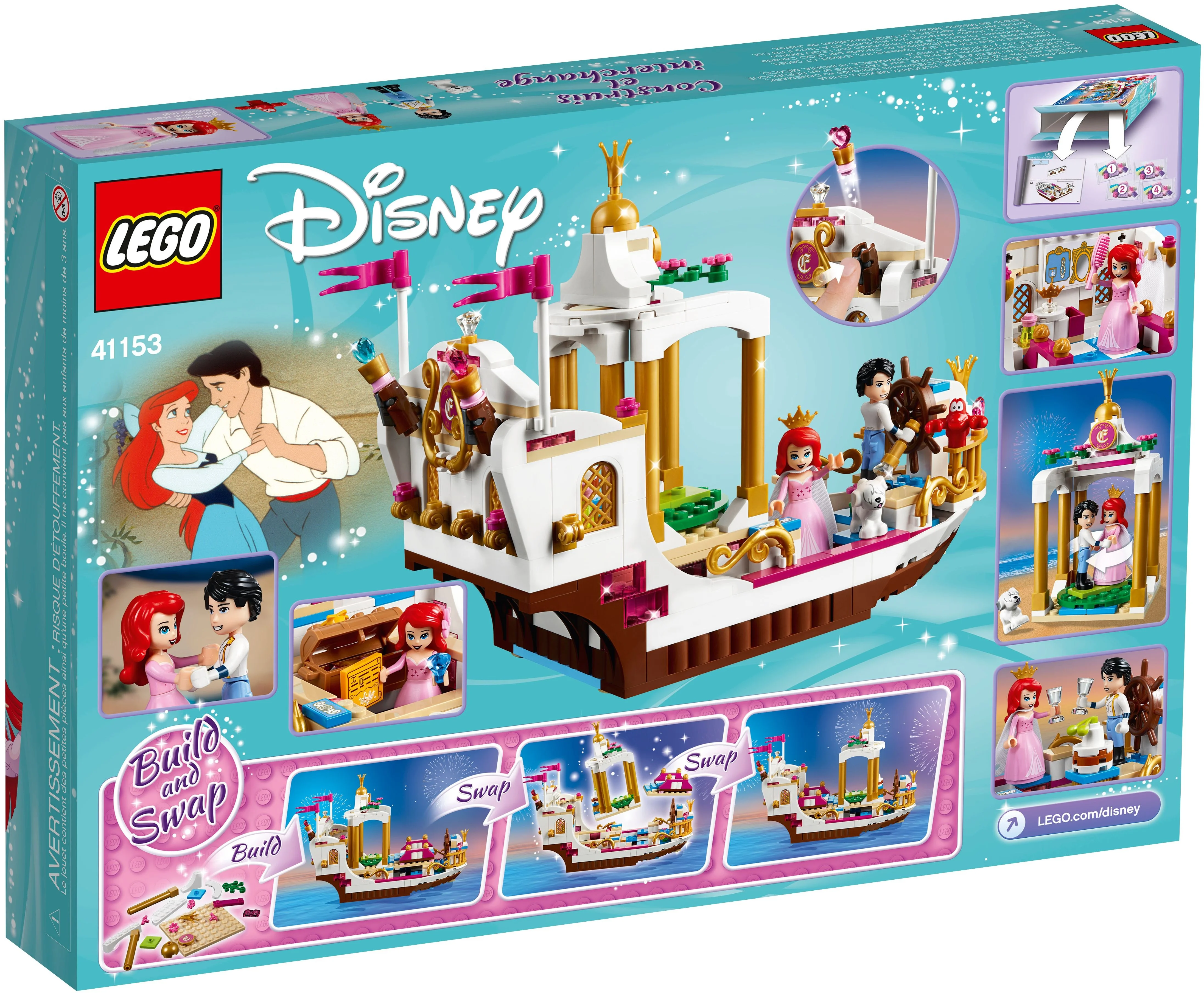 LEGO® 41153 Uroczysta łódź Ariel - zdjęcie 13