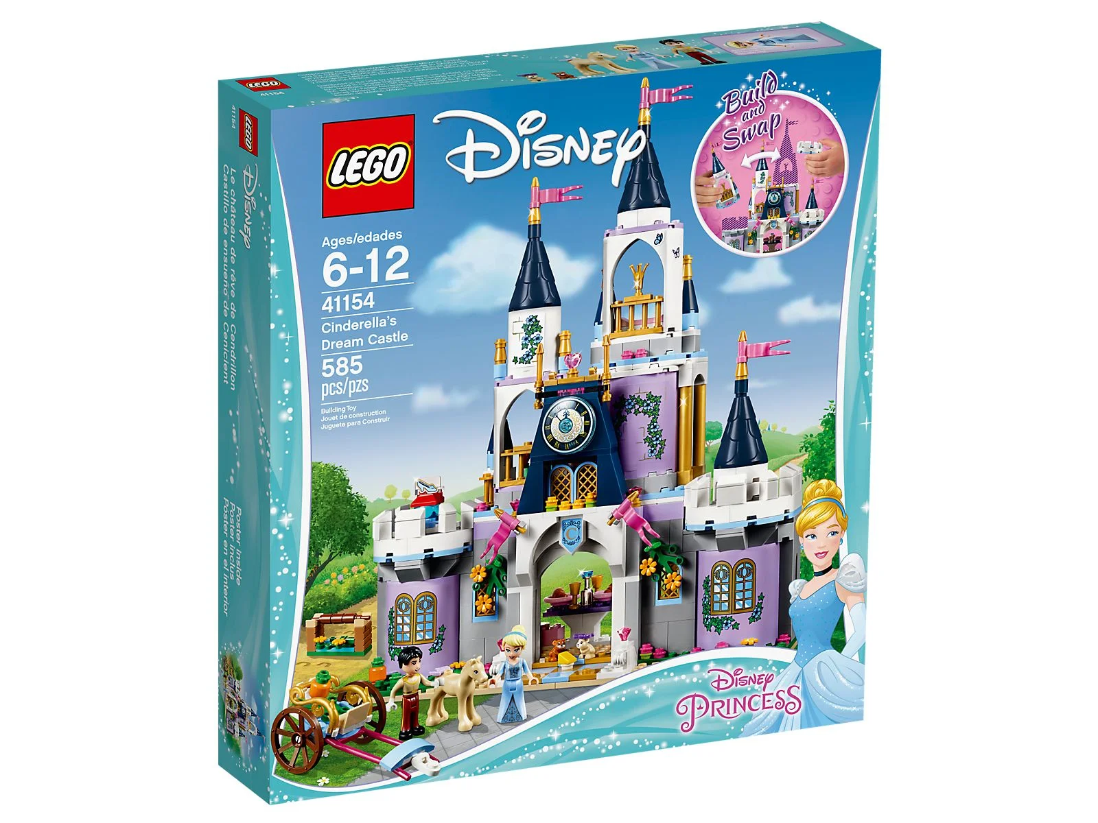 LEGO® 41154 Wymarzony zamek Kopciuszka - zdjęcie 9