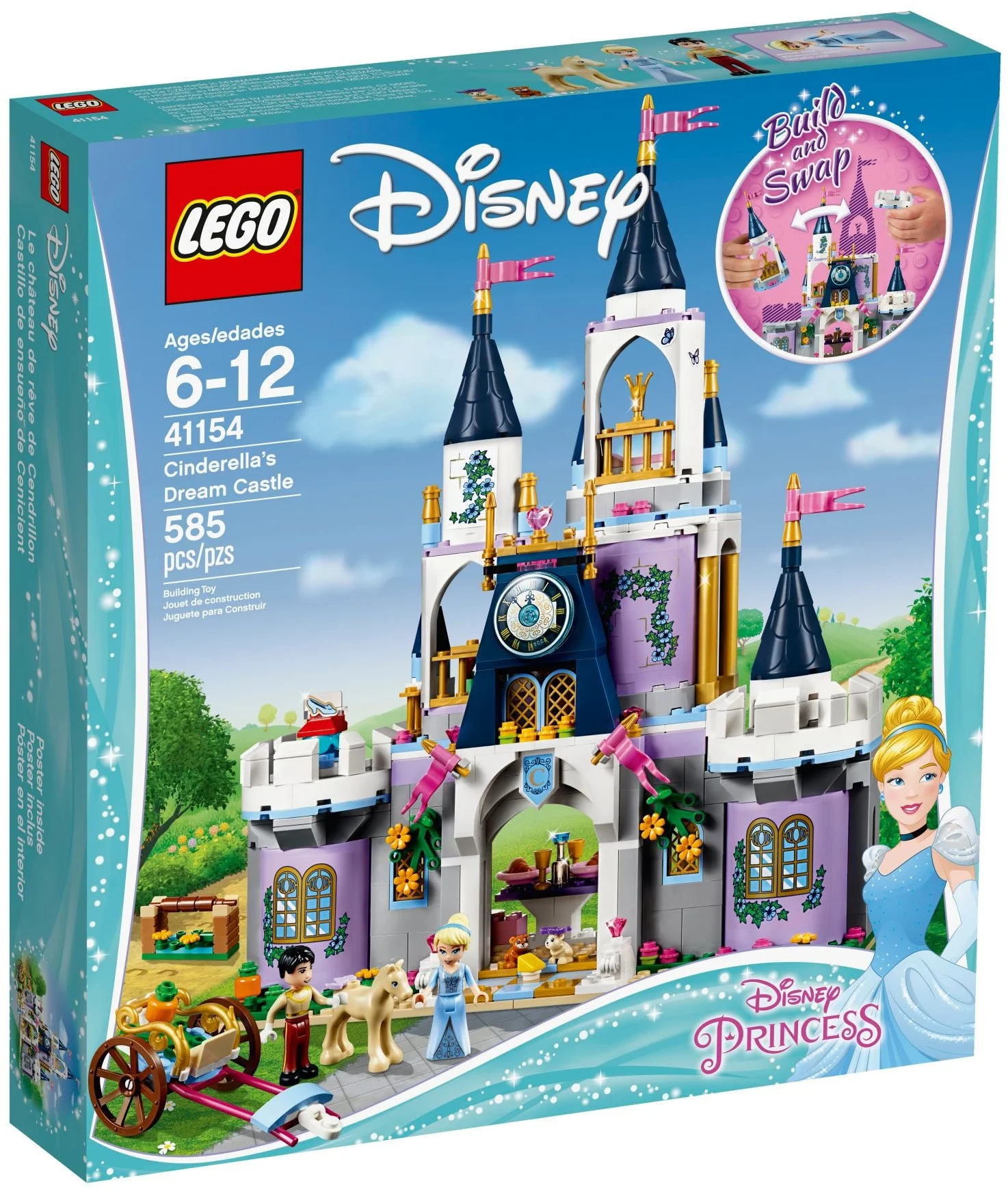 LEGO® 41154 Wymarzony zamek Kopciuszka - zdjęcie 11