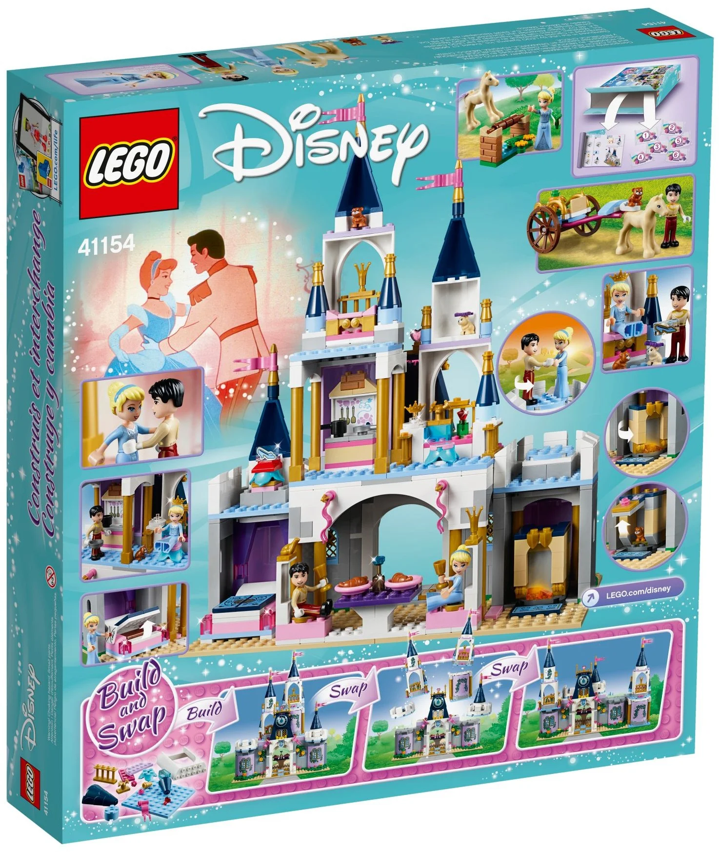 LEGO® 41154 Wymarzony zamek Kopciuszka - zdjęcie 15