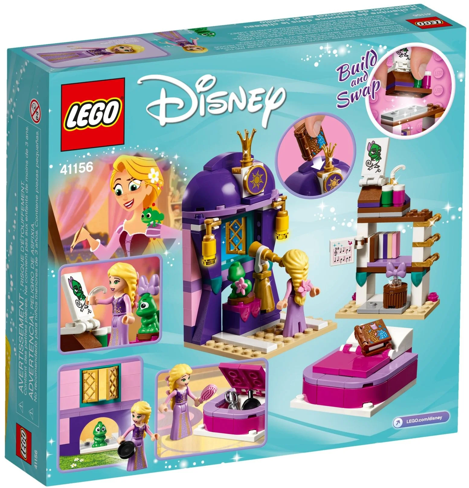 LEGO® 41156 Zamkowa sypialnia Roszpunki - zdjęcie 5