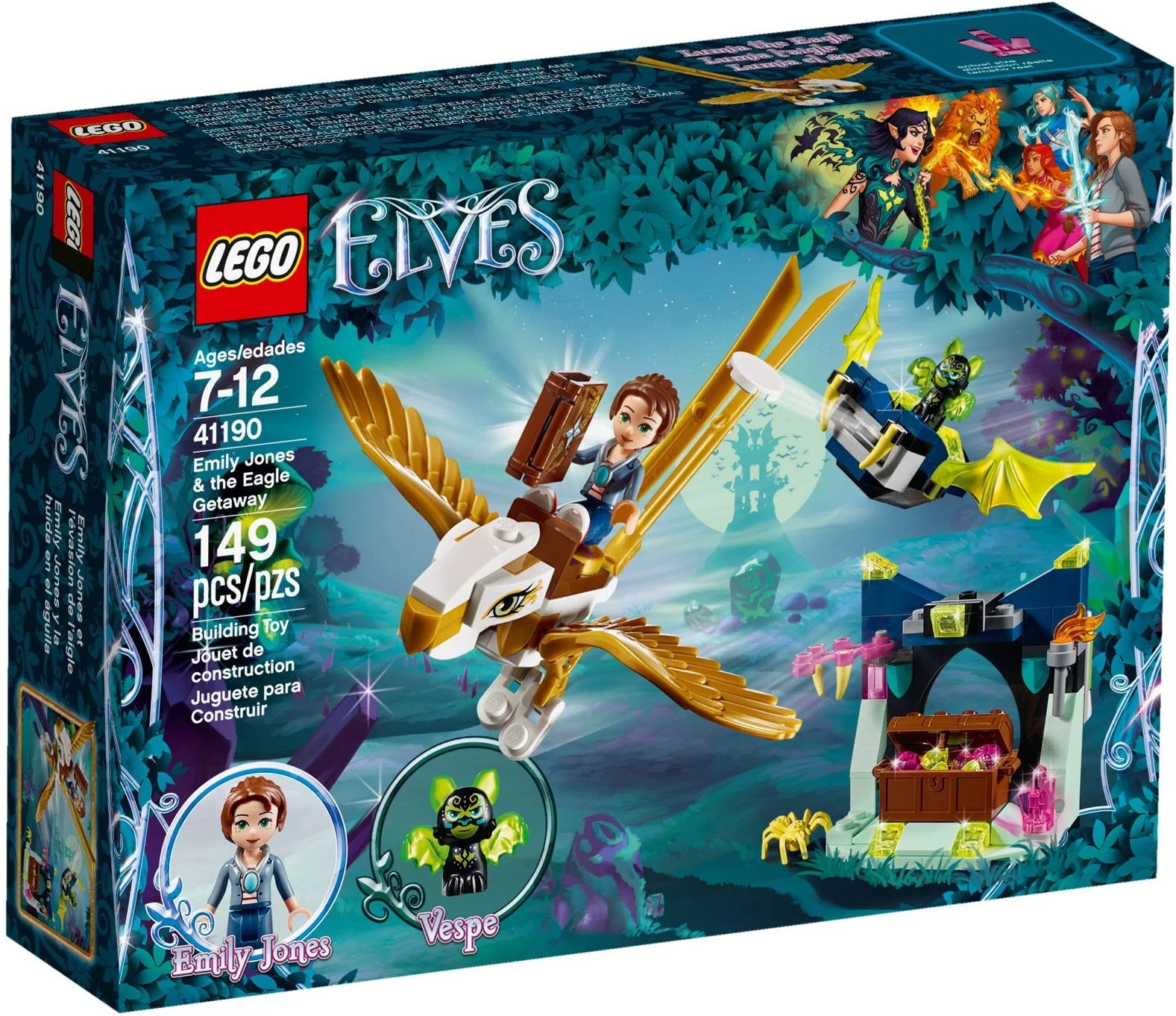 LEGO® 41190 Emily Jones i ucieczka orła