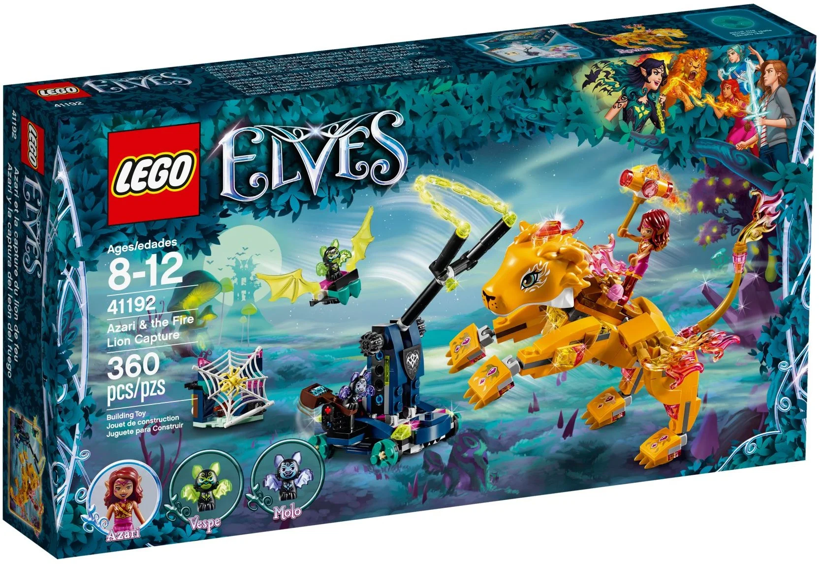 LEGO® 41192 Azari i schwytanie lwa ognia