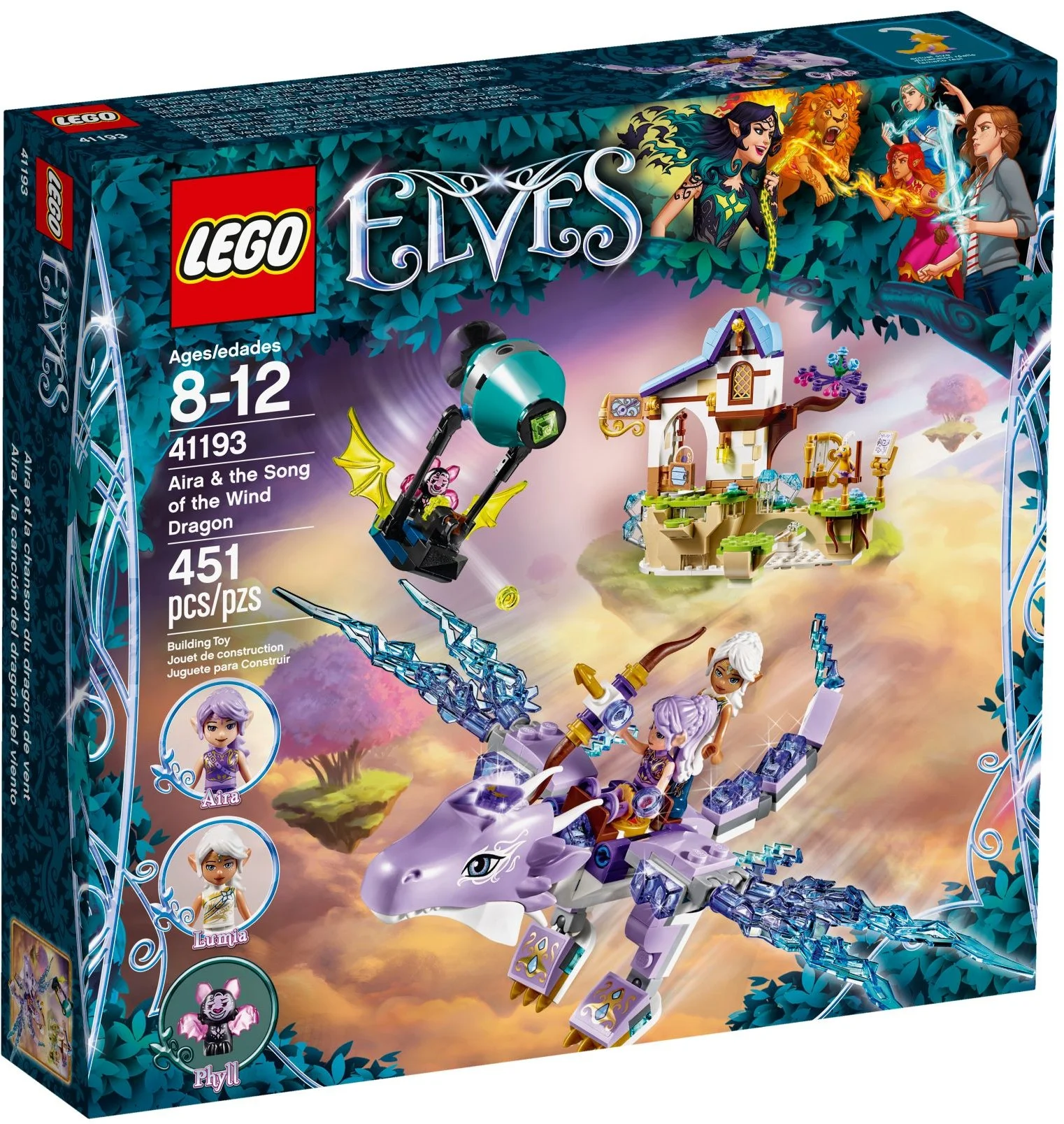 LEGO® 41193 Aira i pieśń smoka wiatru