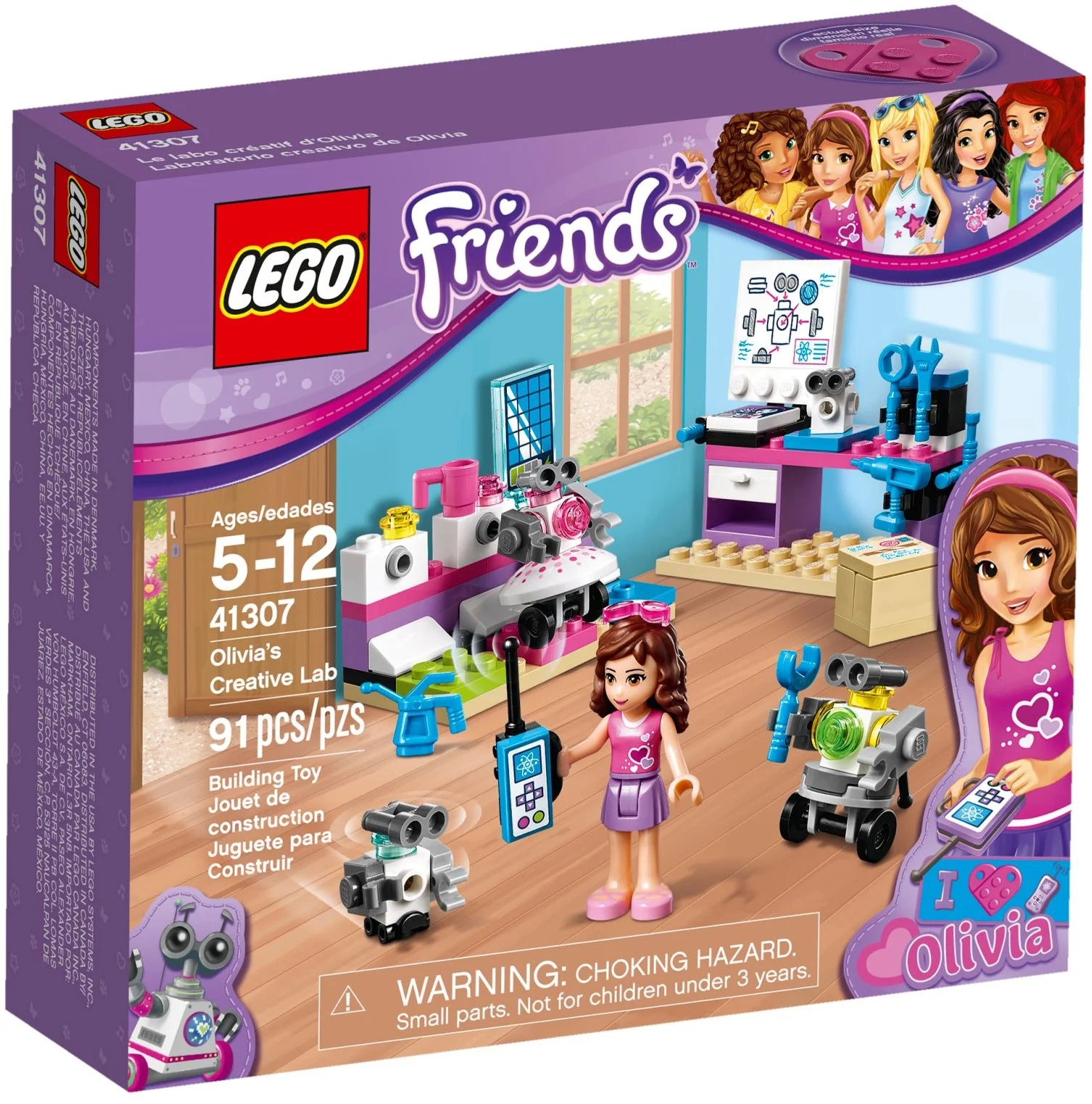 LEGO® 41307 Kreatywne laboratorium Olivii - zdjęcie 11