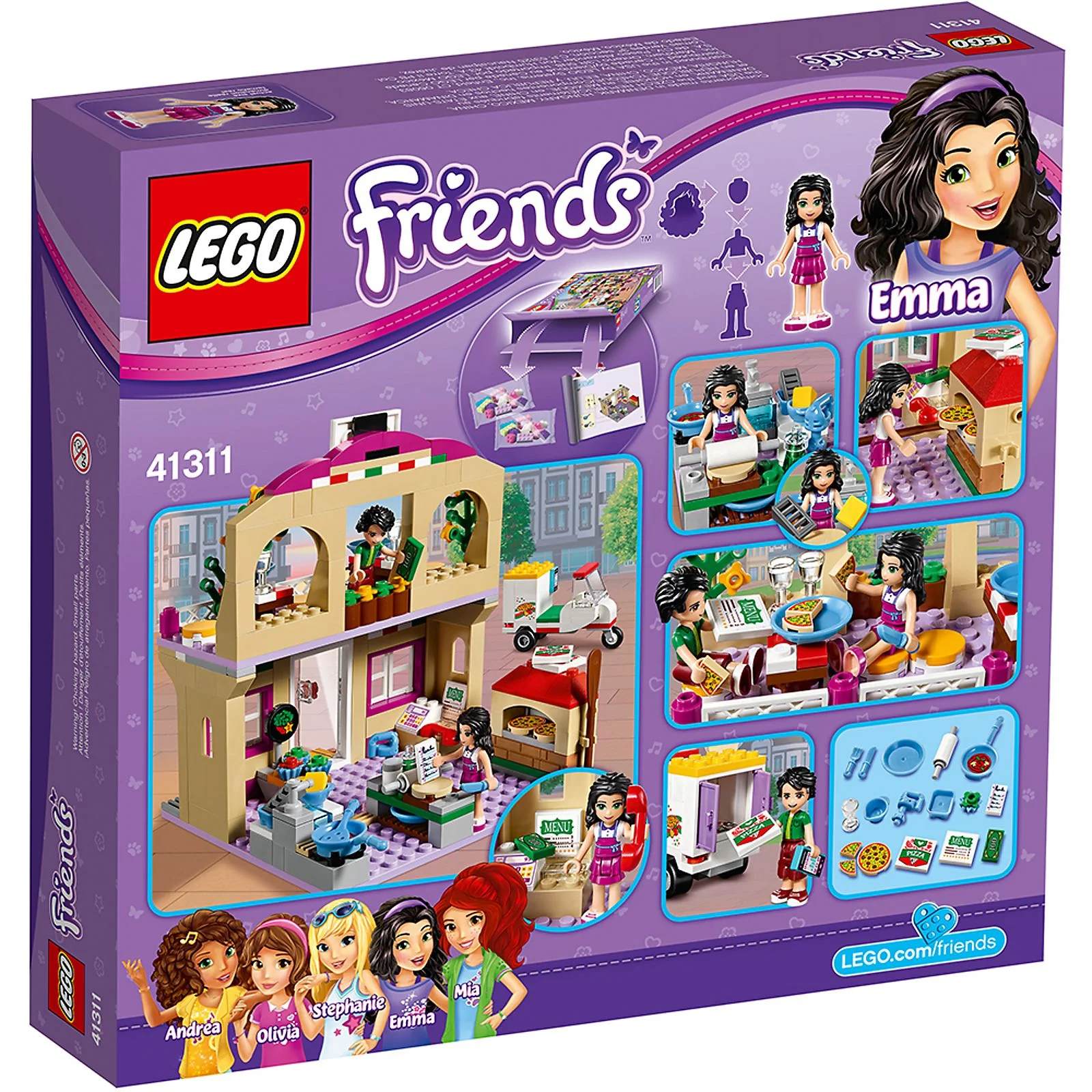 LEGO® 41311 Pizzeria w Heartlake - zdjęcie 3
