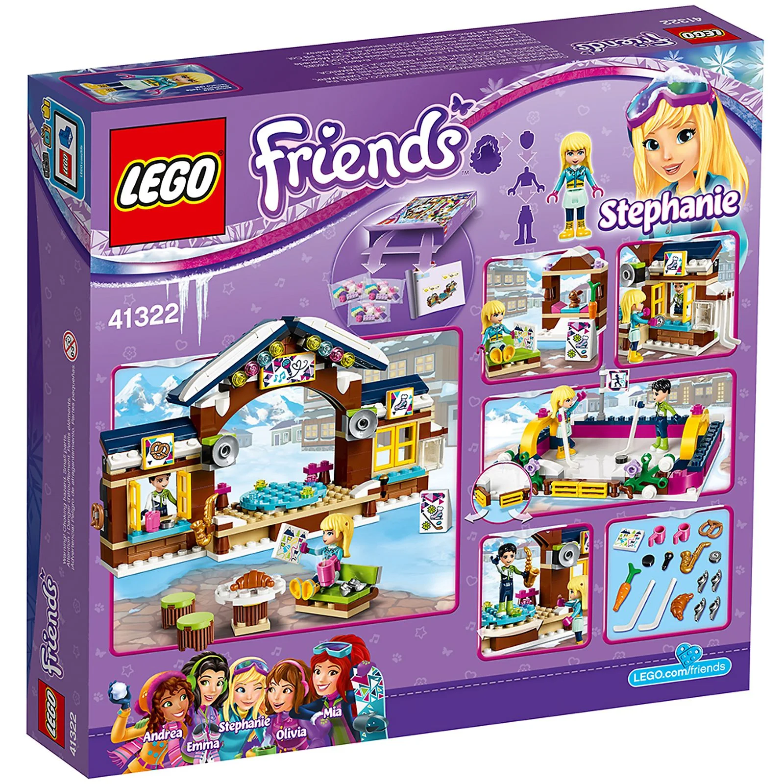 LEGO® 41322 Lodowisko w zimowym kurorcie - zdjęcie 6