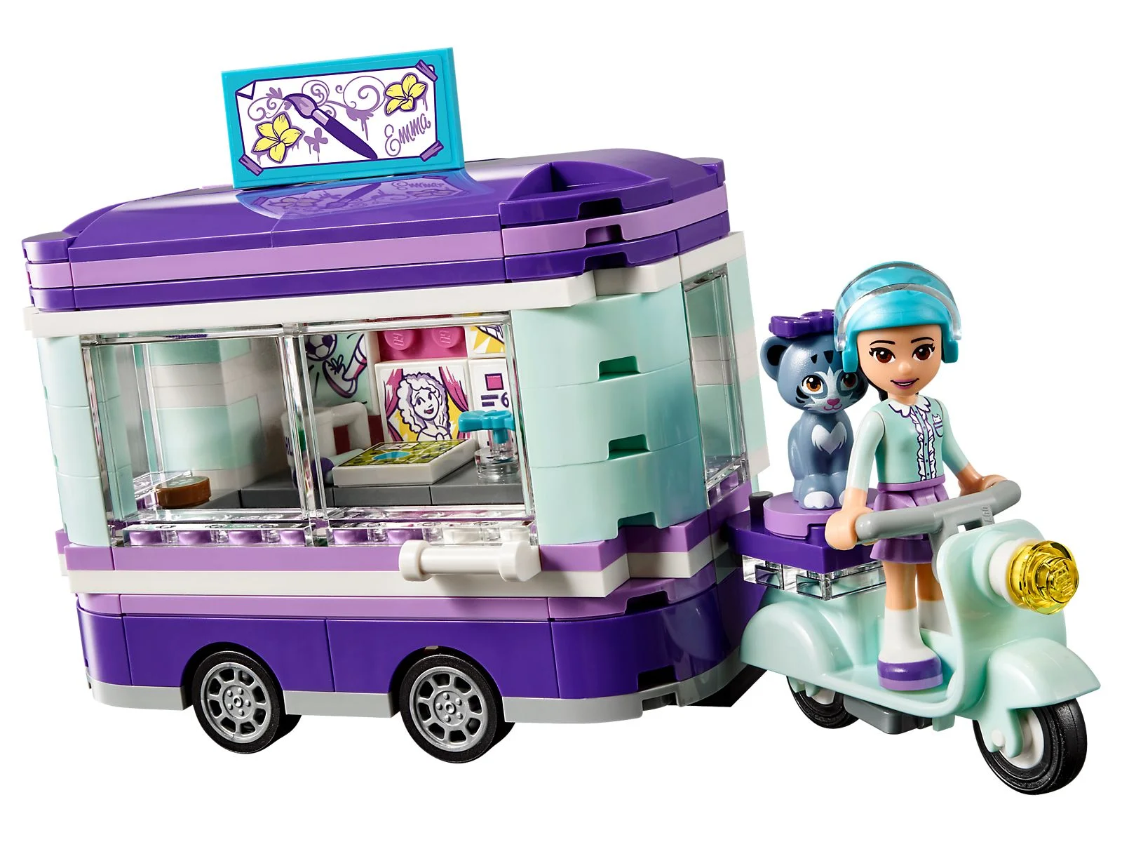 LEGO® 41332 Stoisko z rysunkami Emmy - zdjęcie 5