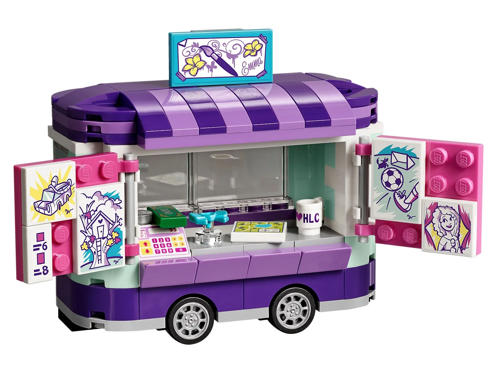 LEGO® 41332 Stoisko z rysunkami Emmy - zdjęcie 8