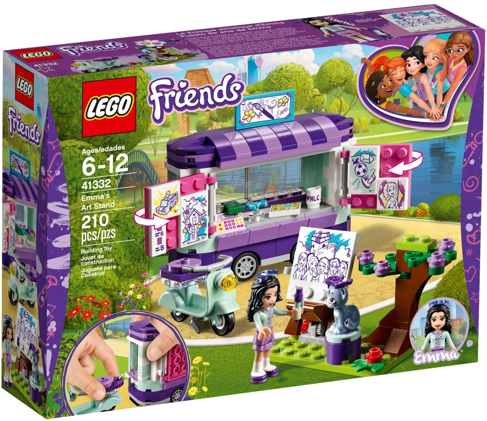LEGO® 41332 Stoisko z rysunkami Emmy - zdjęcie 11