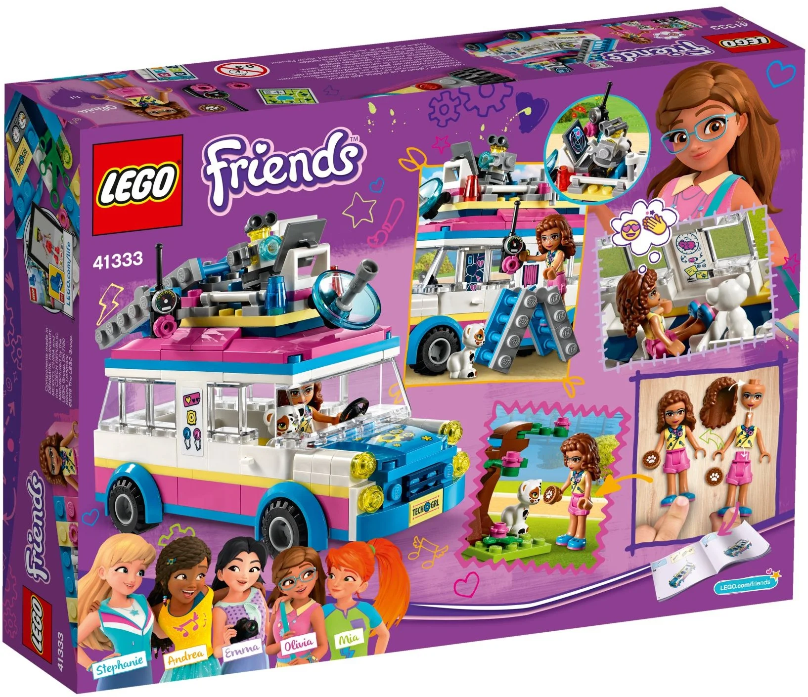LEGO® 41333 Furgonetka Olivii - zdjęcie 15