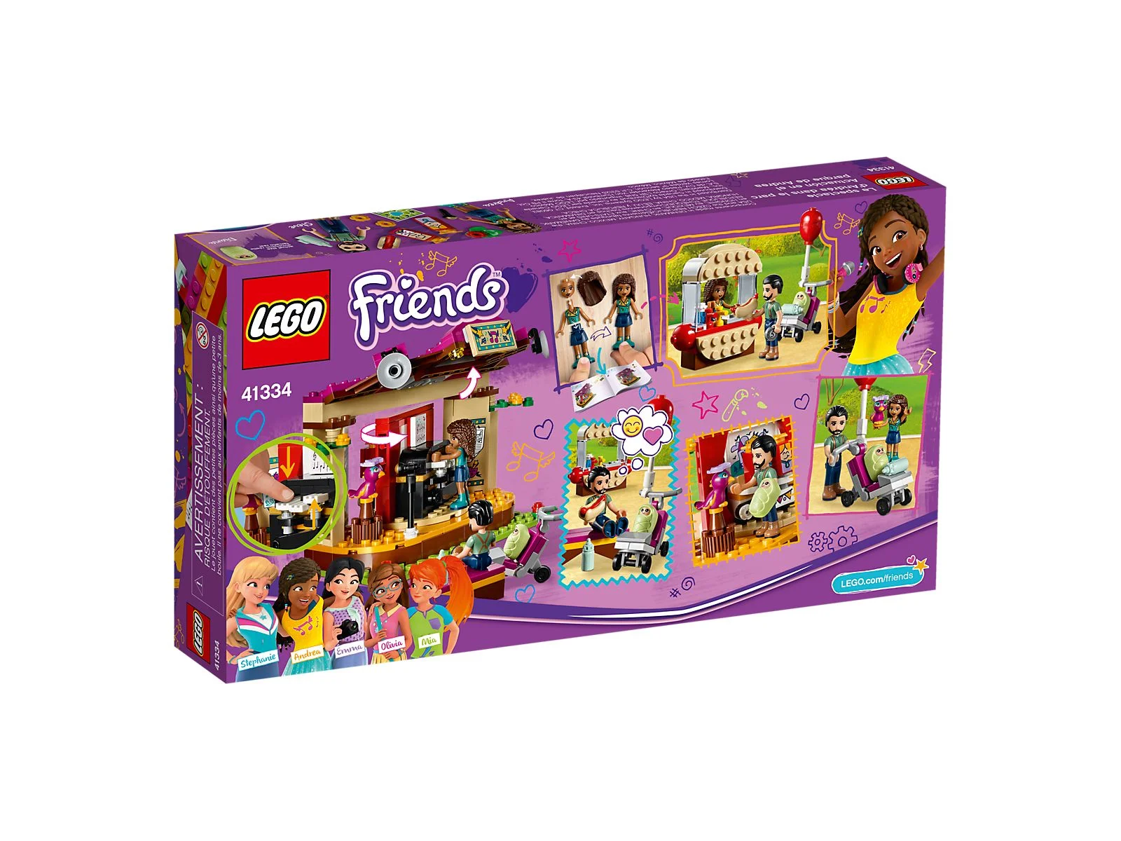 LEGO® 41334 Pokaz Andrei w parku - zdjęcie 4