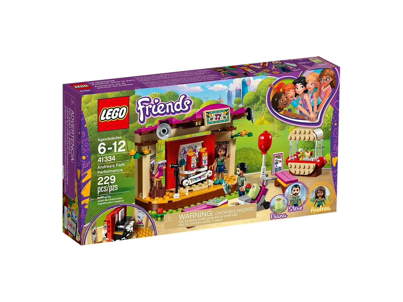 LEGO® 41334 Pokaz Andrei w parku - zdjęcie 10