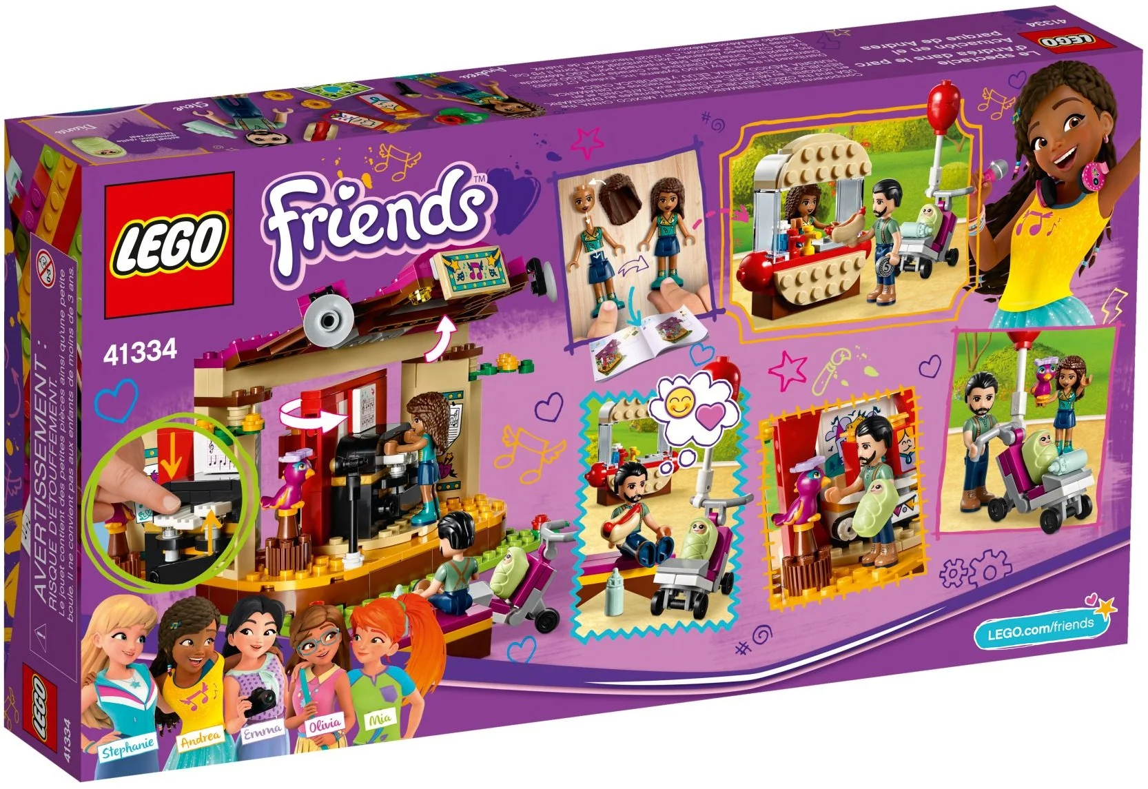 LEGO® 41334 Pokaz Andrei w parku - zdjęcie 15