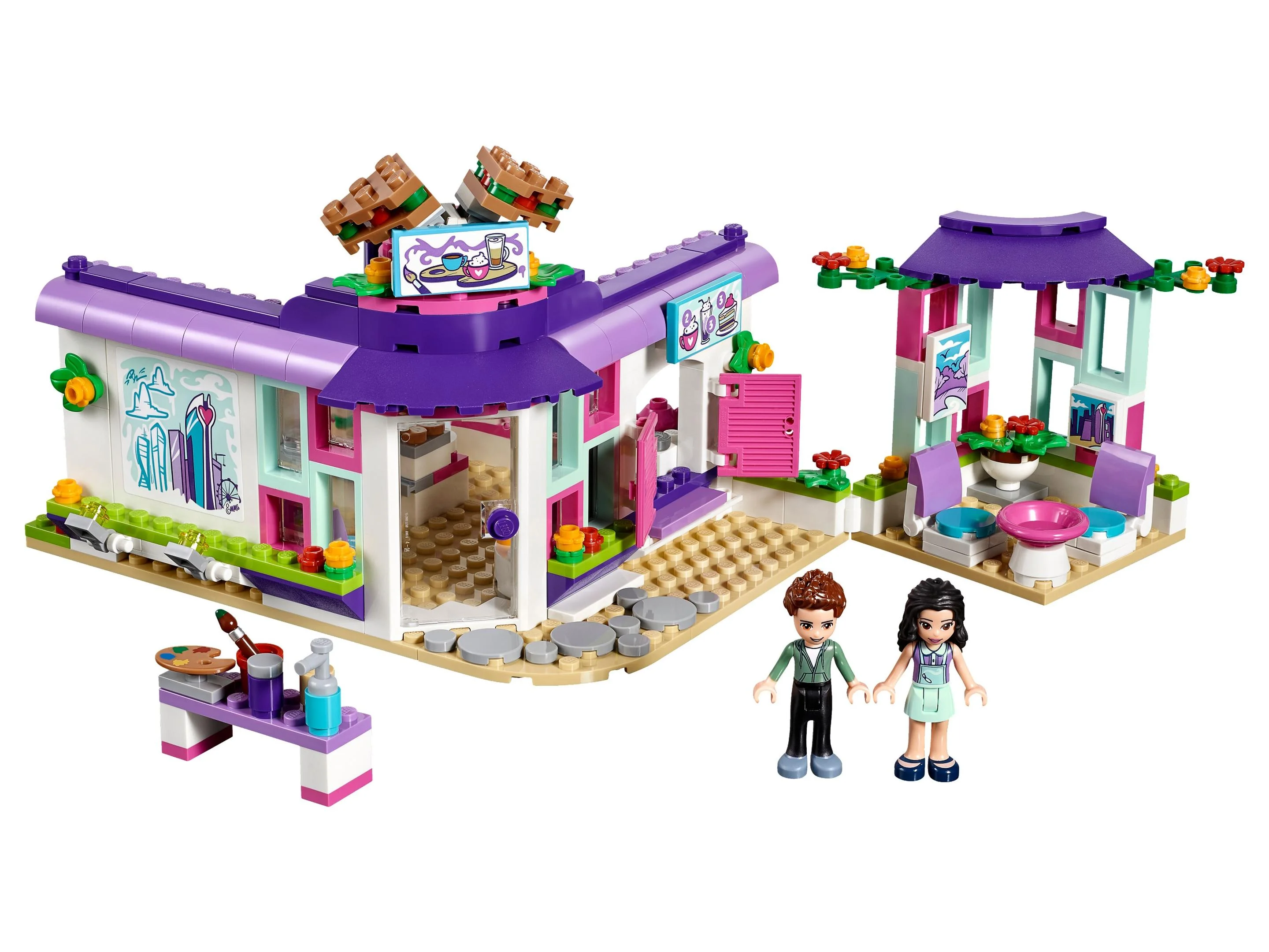 LEGO® 41336 Artystyczna kawiarnia Emmy - zdjęcie 2