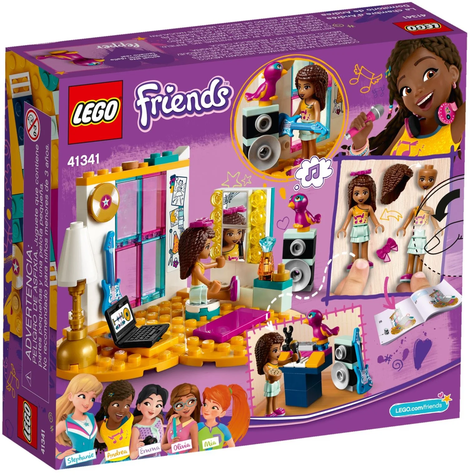 LEGO® 41341 Sypialnia Andrei - zdjęcie 5