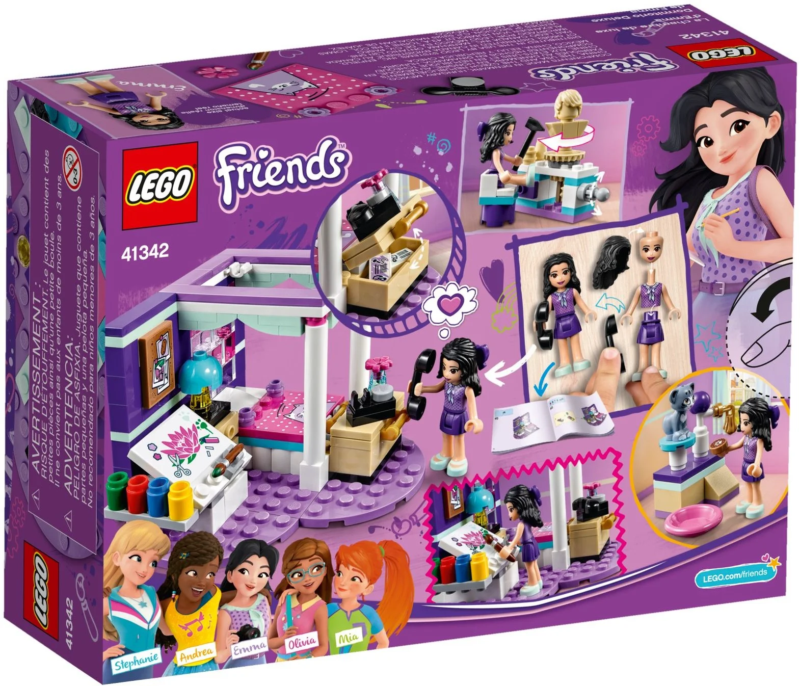 LEGO® 41342 Sypialnia Emmy - zdjęcie 5