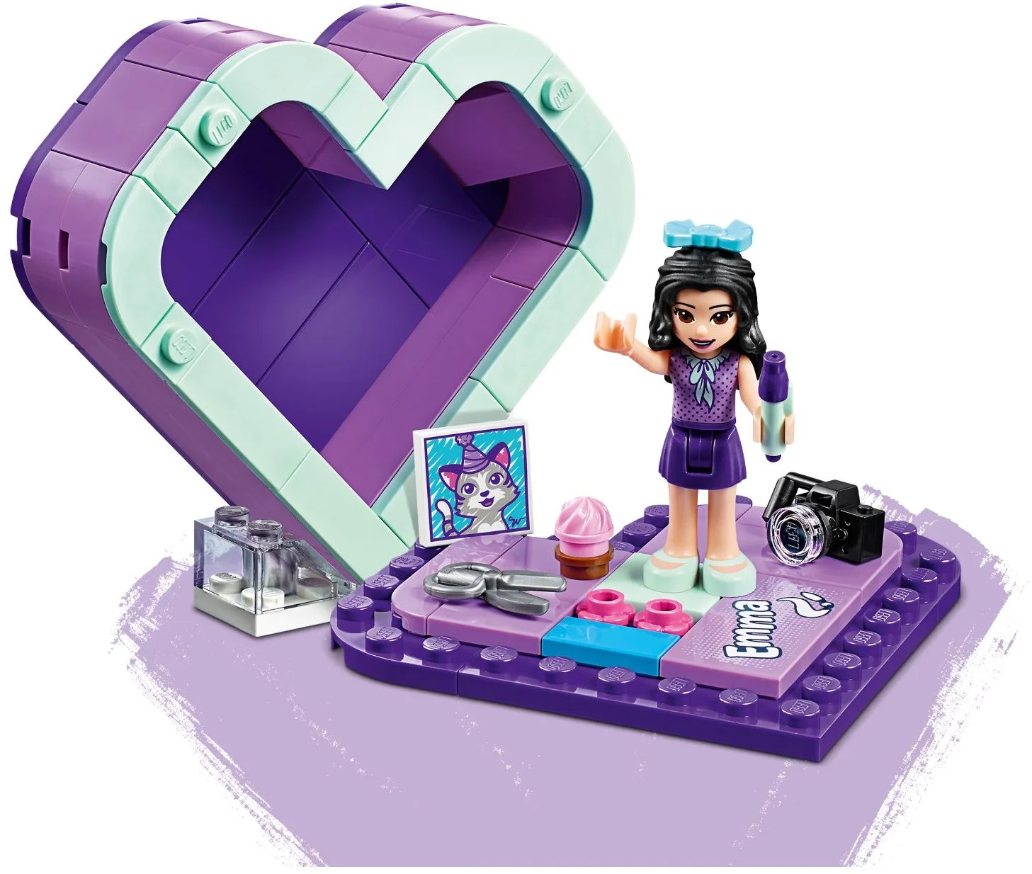 LEGO® 41355 Pudełko w kształcie serca Emmy - zdjęcie 3