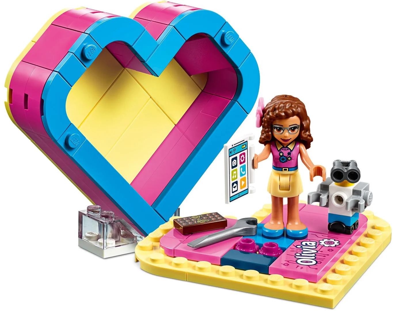 LEGO® 41357 Pudełko w kształcie serca Olivii - zdjęcie 3