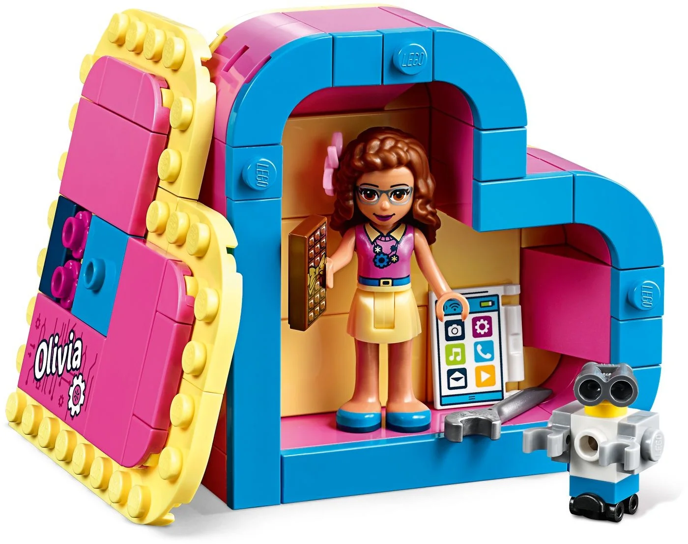 LEGO® 41357 Pudełko w kształcie serca Olivii - zdjęcie 4