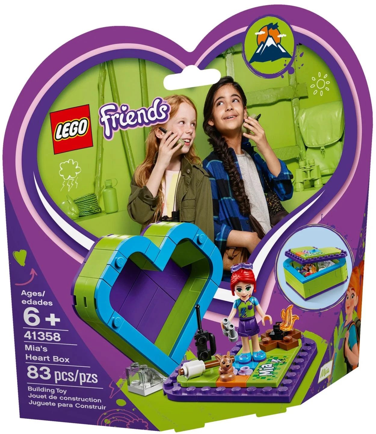 LEGO® 41358 Pudełko w kształcie serca Mii - zdjęcie 2