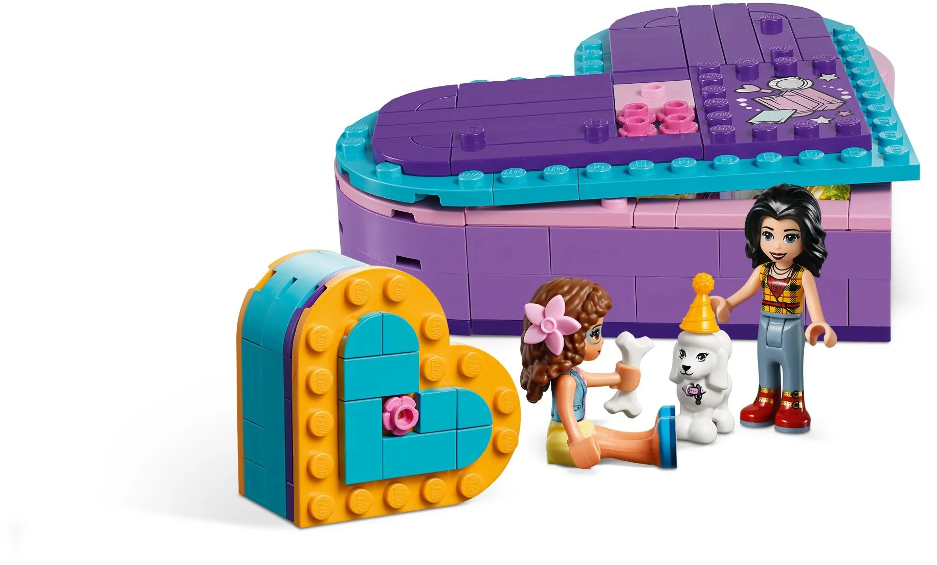 LEGO® 41359 Pudełko w kształcie serca - zestaw przyjaźni - zdjęcie 4