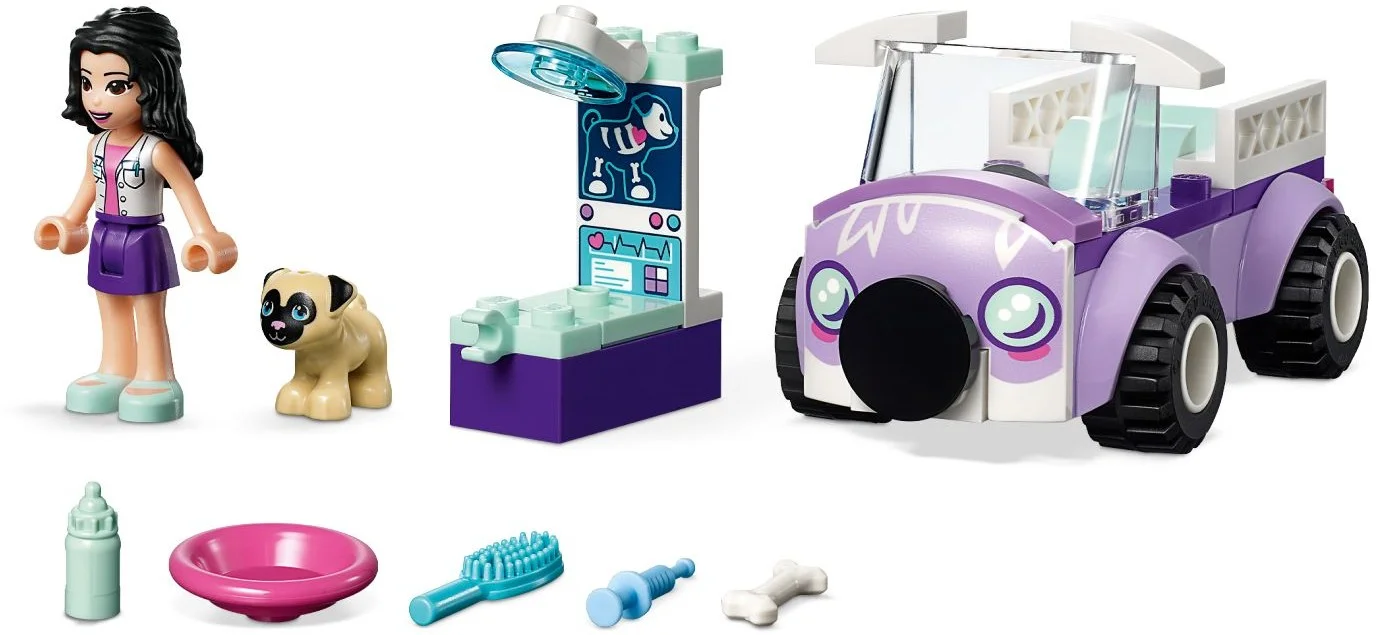 LEGO® 41360 Mobilna klinika weterynaryjna Emmy - zdjęcie 3