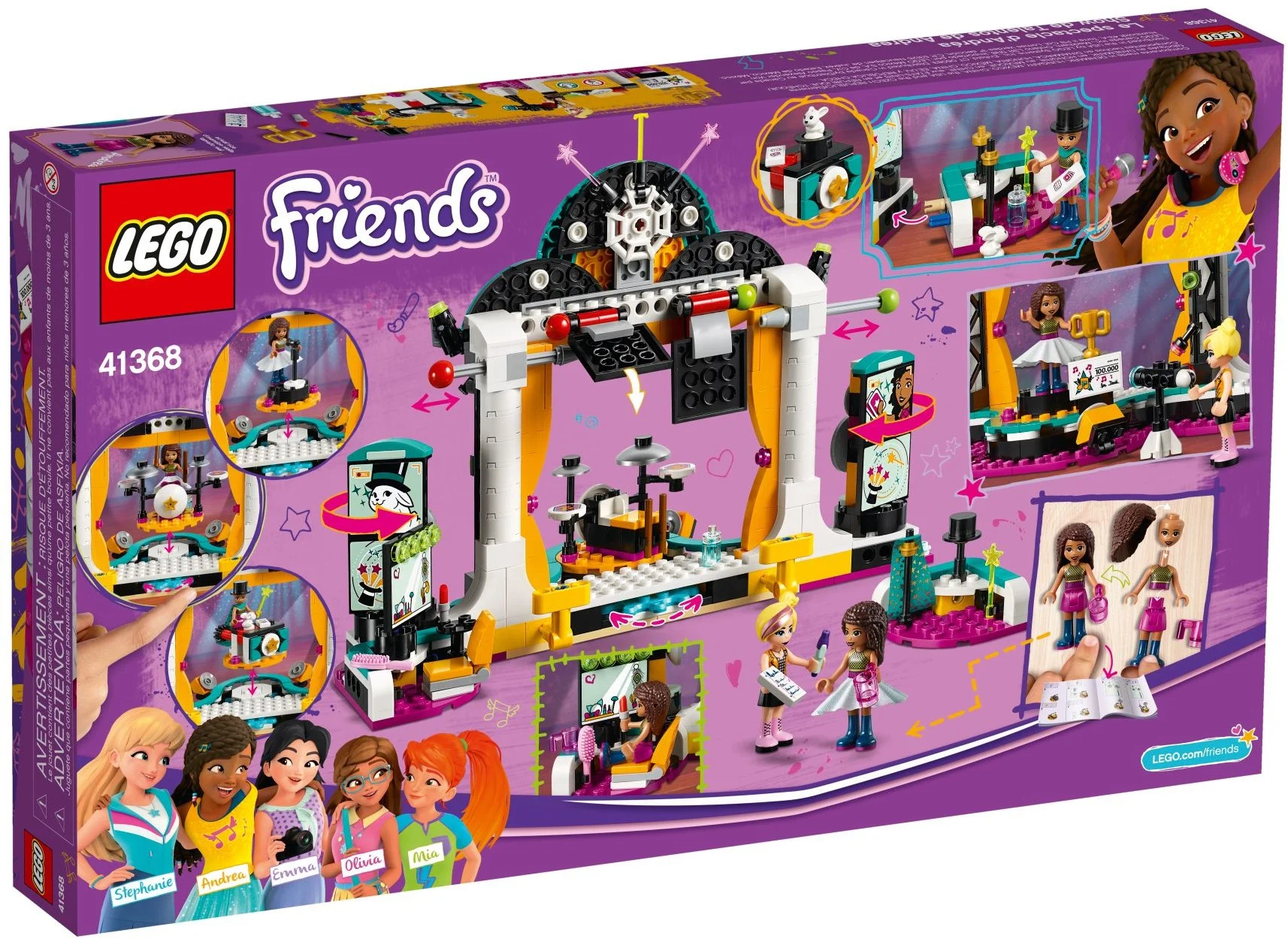 LEGO® 41368 Konkurs talentów Andrei - zdjęcie 5