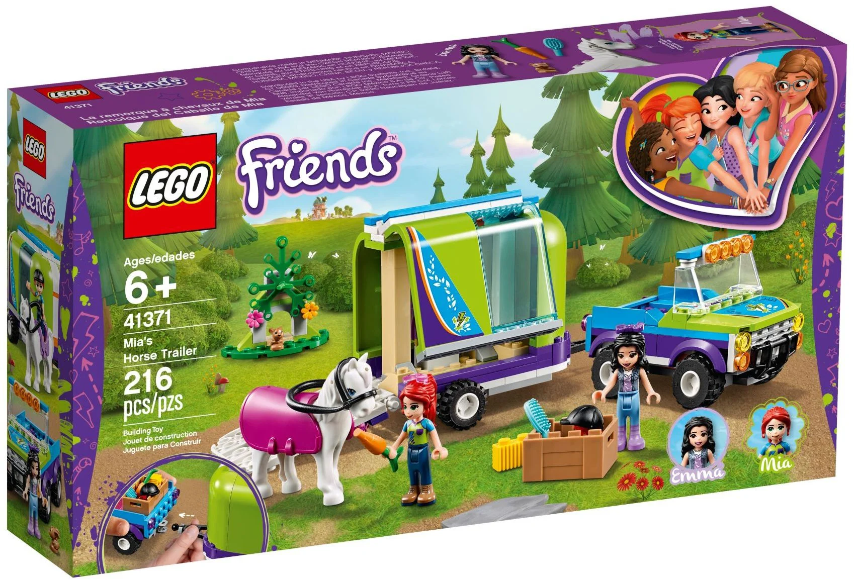 LEGO® 41371 Przyczepa dla konia Mii - zdjęcie 2