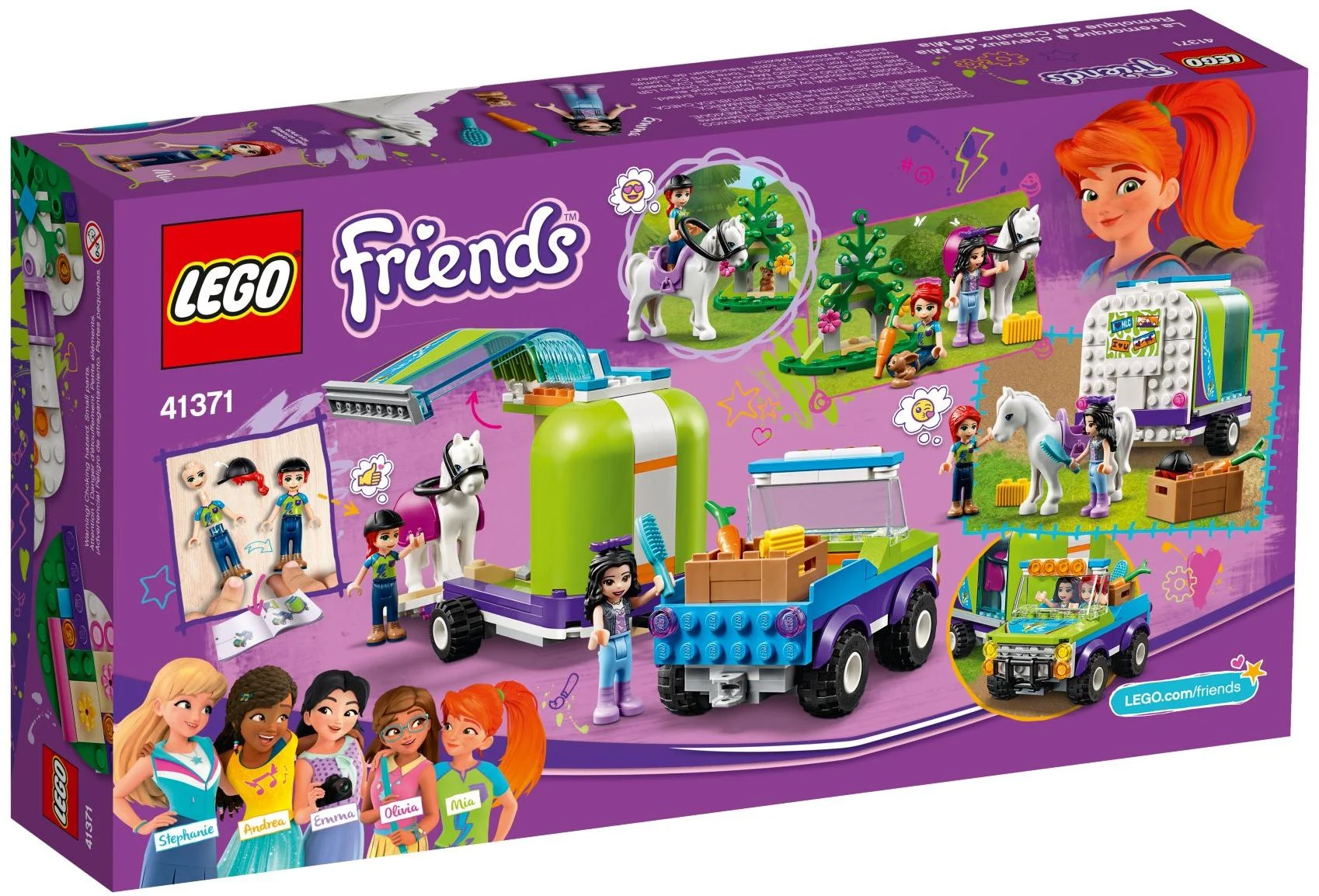 LEGO® 41371 Przyczepa dla konia Mii - zdjęcie 5