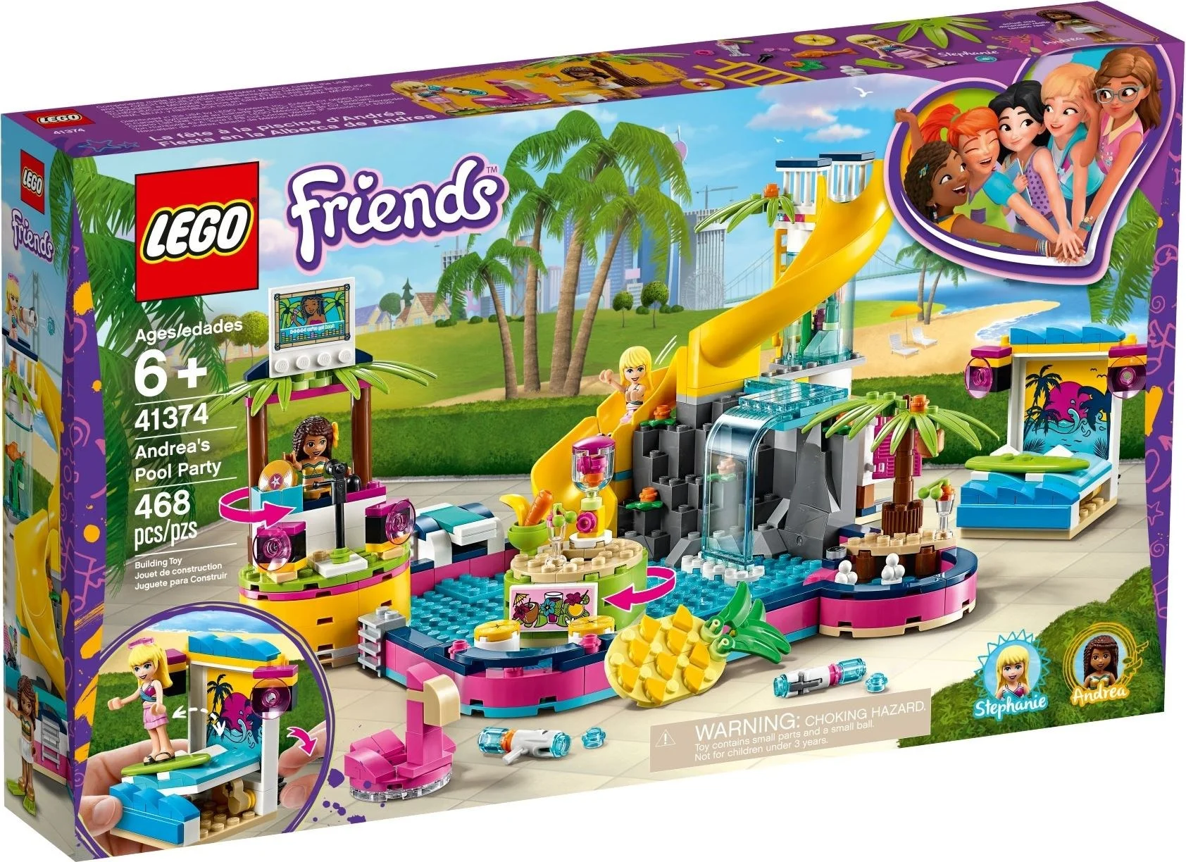 LEGO® 41374 Impreza Andrei na basenie - zdjęcie 2