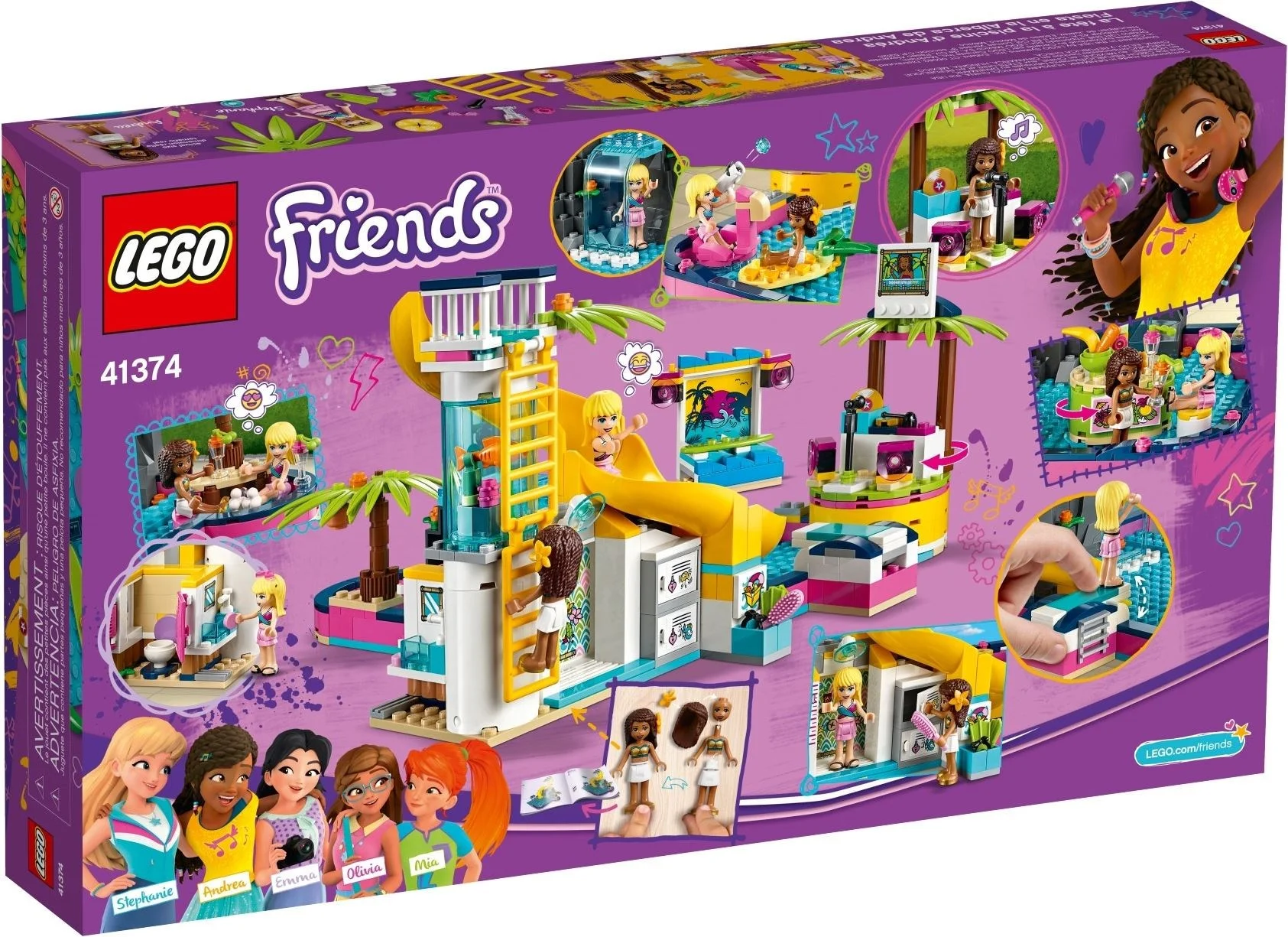 LEGO® 41374 Impreza Andrei na basenie - zdjęcie 7