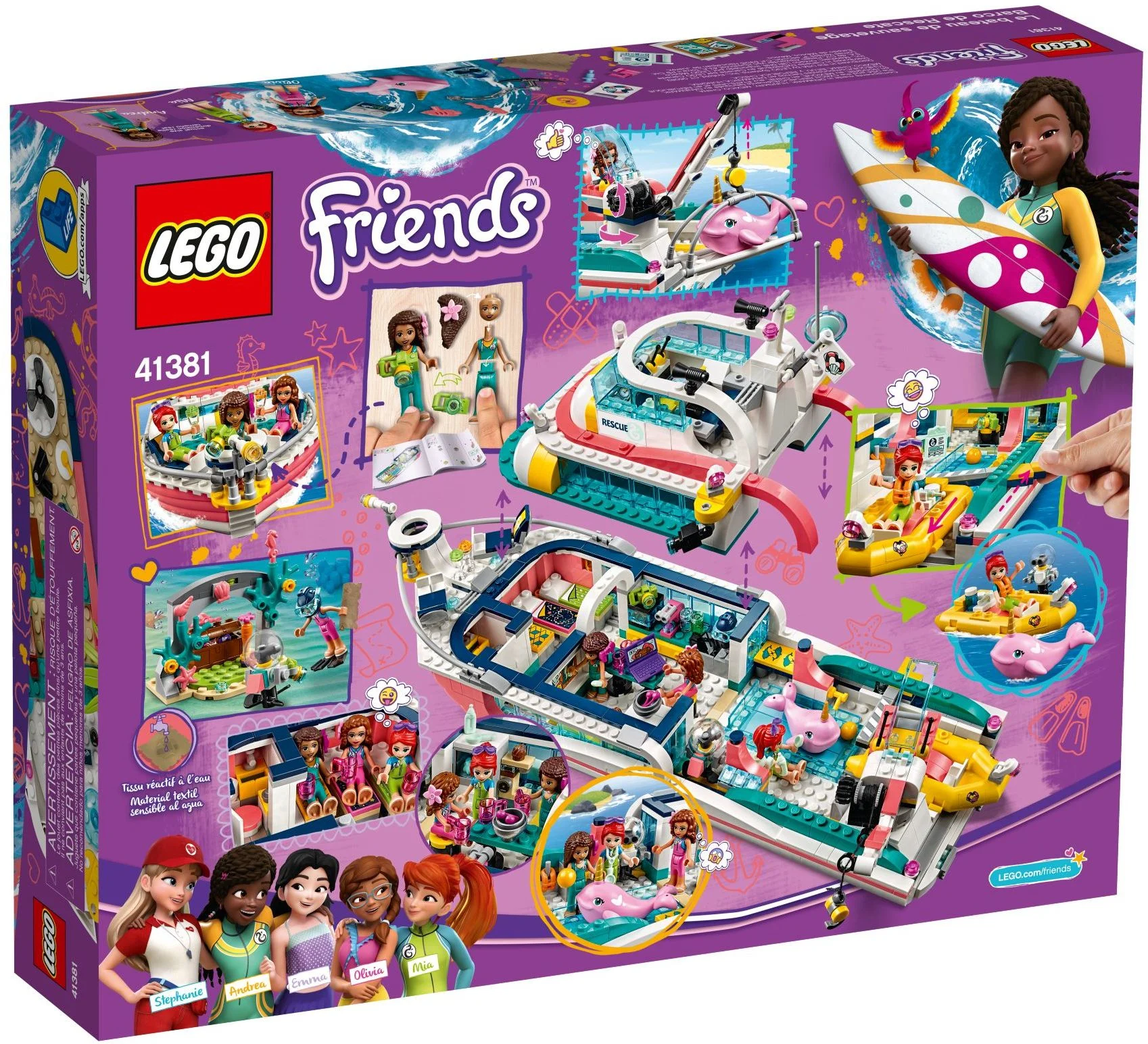 LEGO® 41381 Łódź Ratunkowa - zdjęcie 5