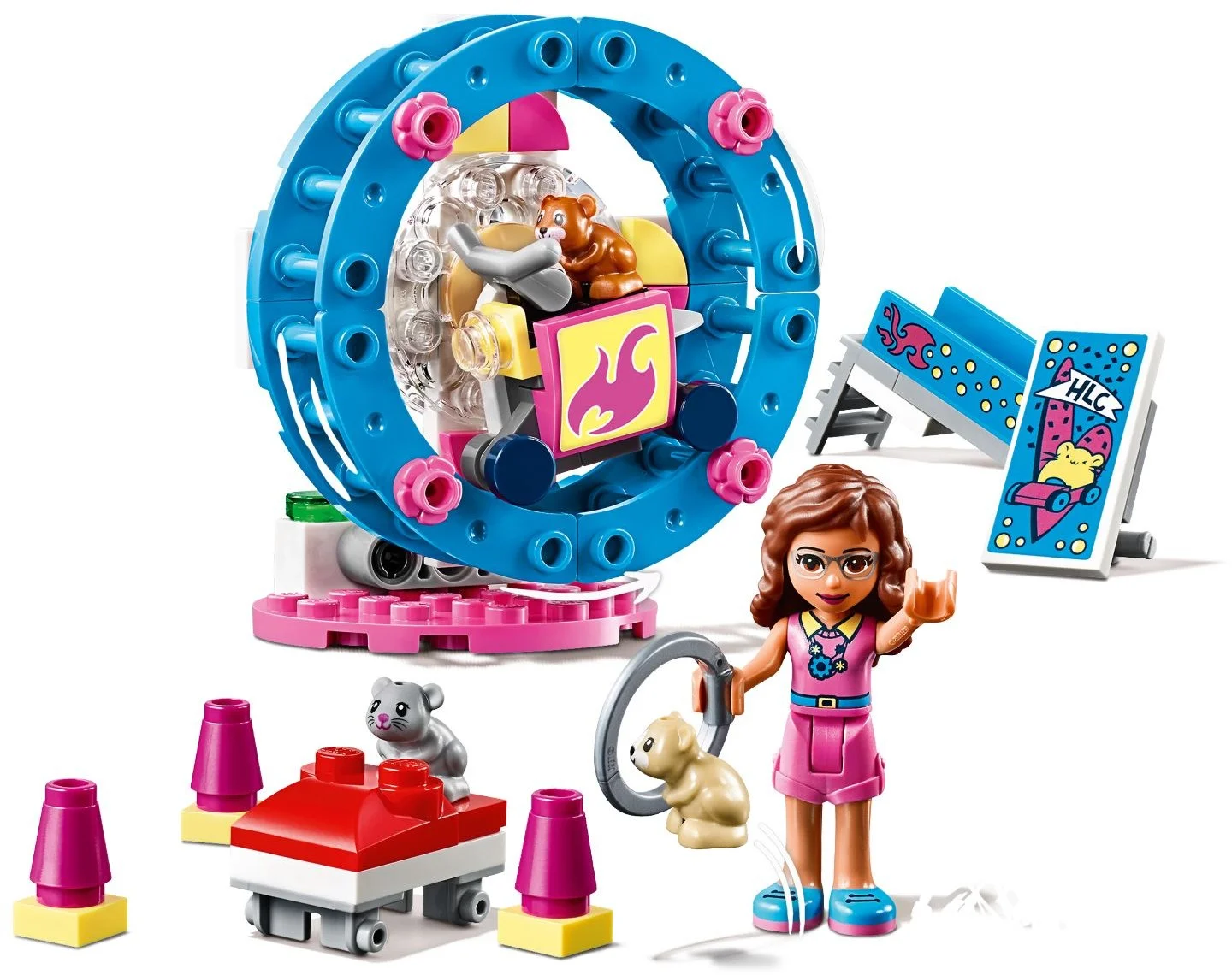 LEGO® 41383 Plac zabaw dla chomików Olivii - zdjęcie 3