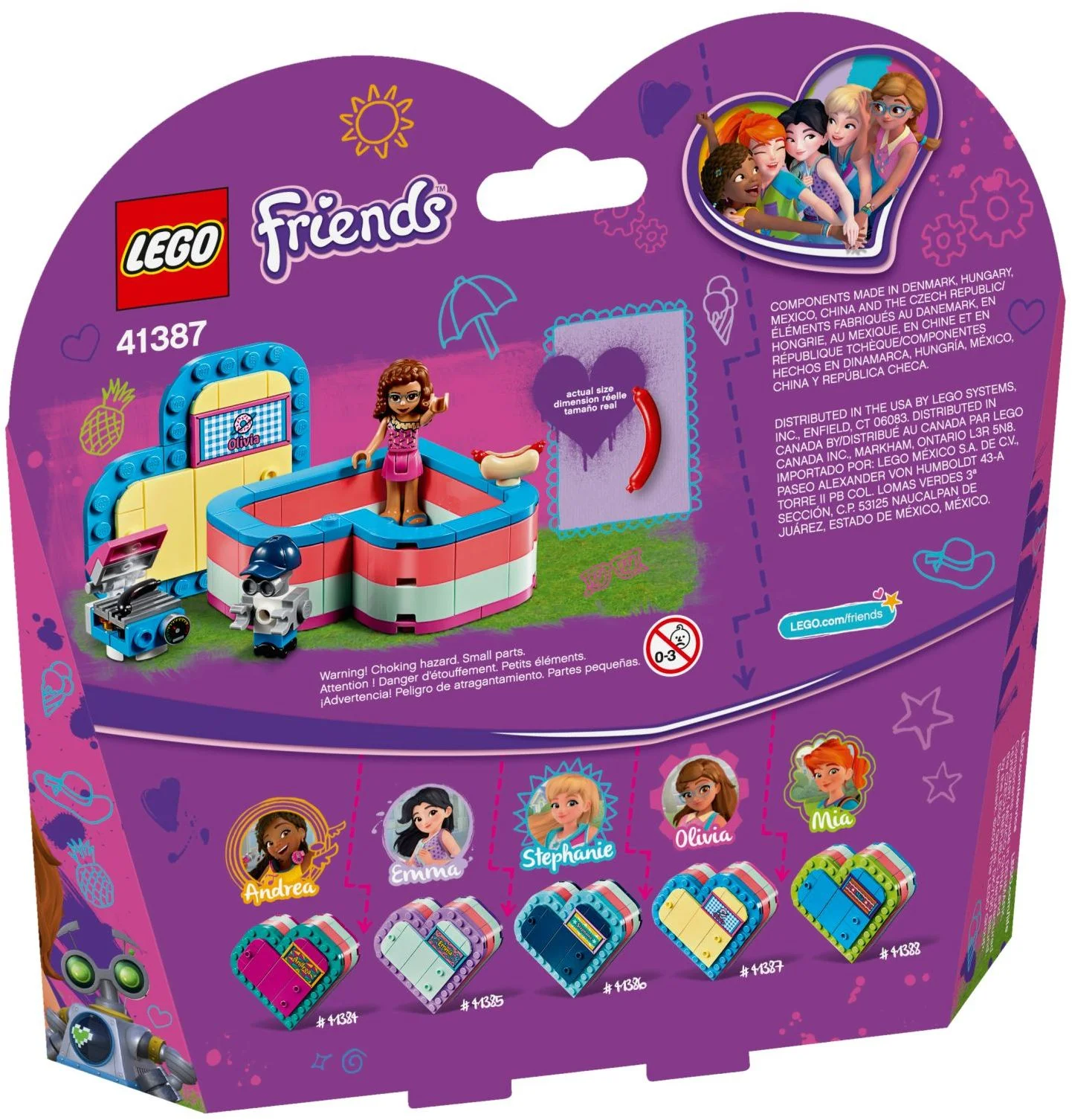 LEGO® 41387 Pudełko przyjaźni Olivii - zdjęcie 3