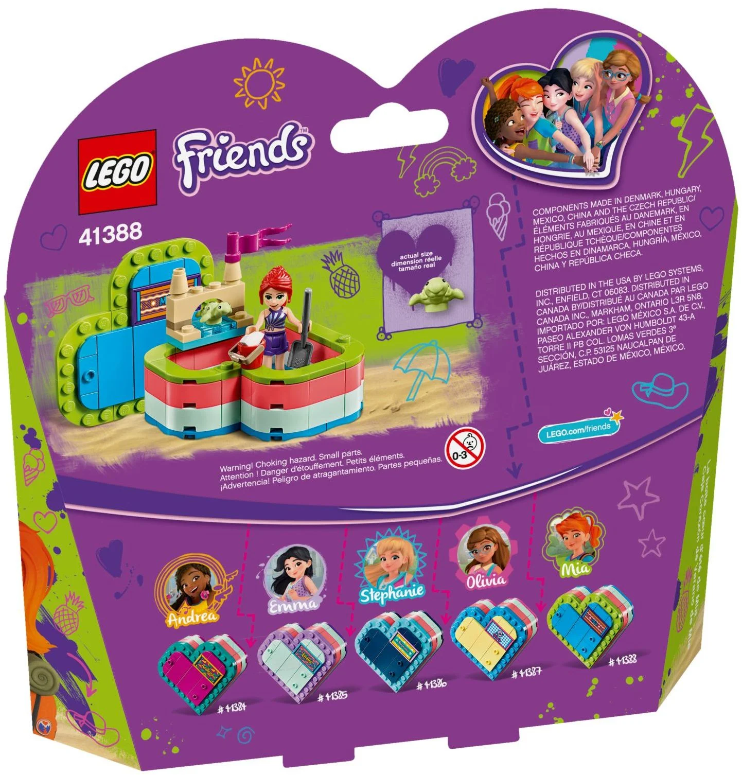 LEGO® 41388 Pudełko przyjaźni Mii - zdjęcie 3