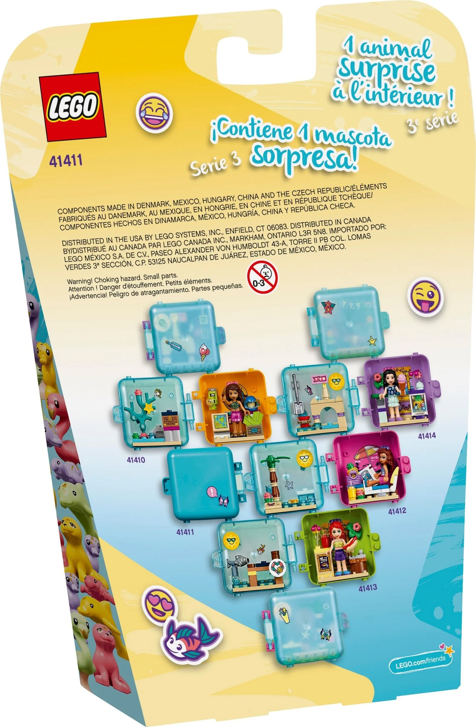 LEGO® 41411 Letnia kostka do zabawy Stephanie - zdjęcie 5