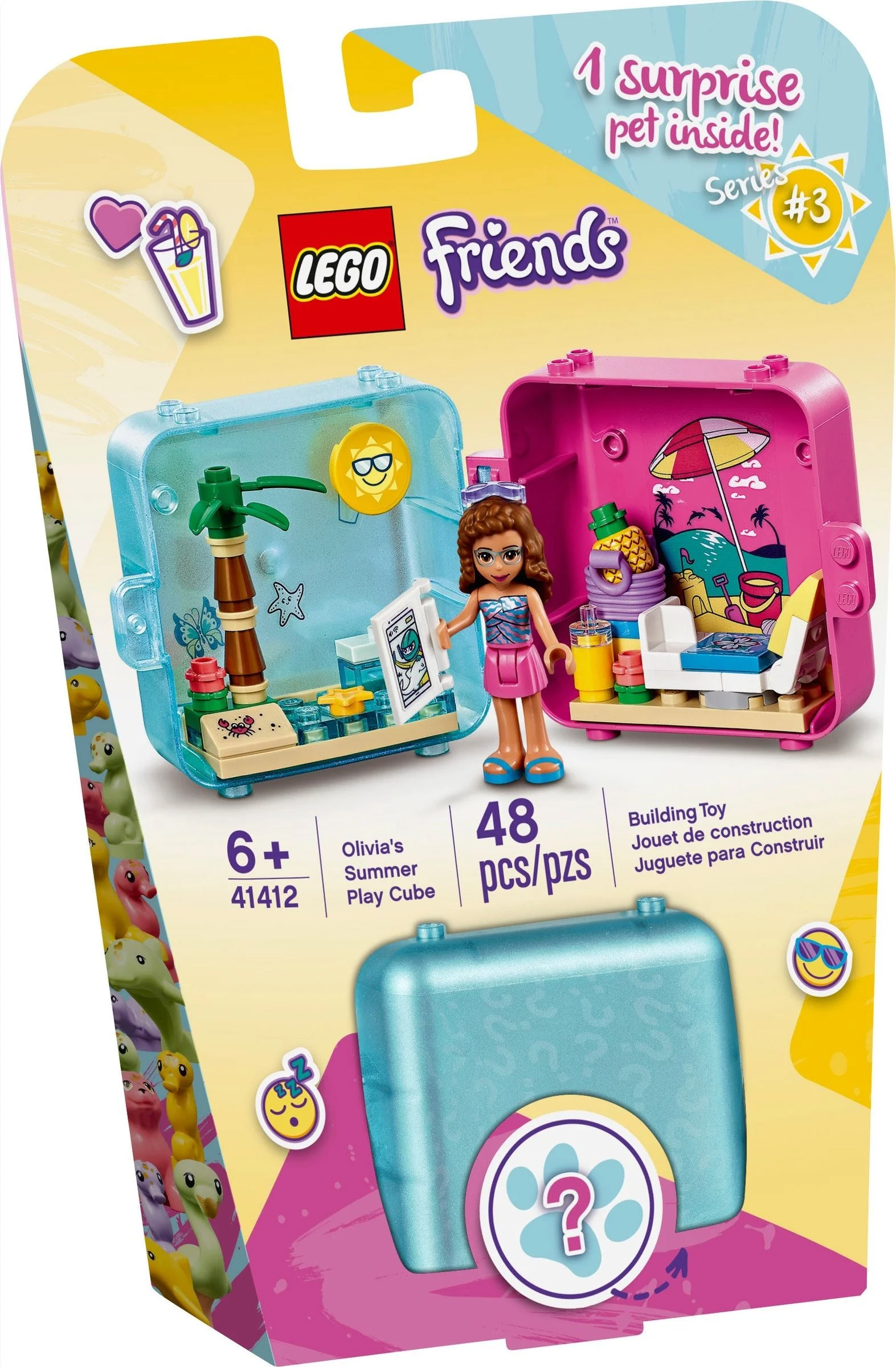 LEGO® 41412 Letnia kostka do zabawy Olivii - zdjęcie 2