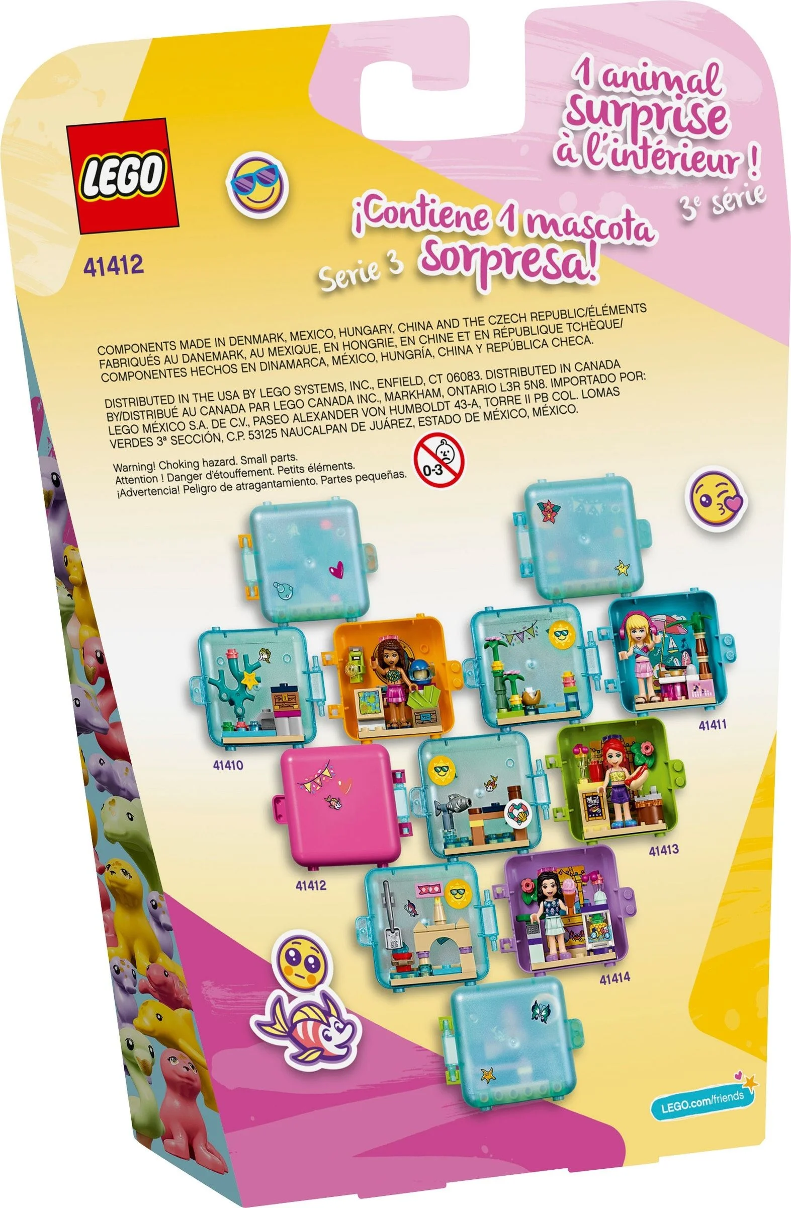 LEGO® 41412 Letnia kostka do zabawy Olivii - zdjęcie 5