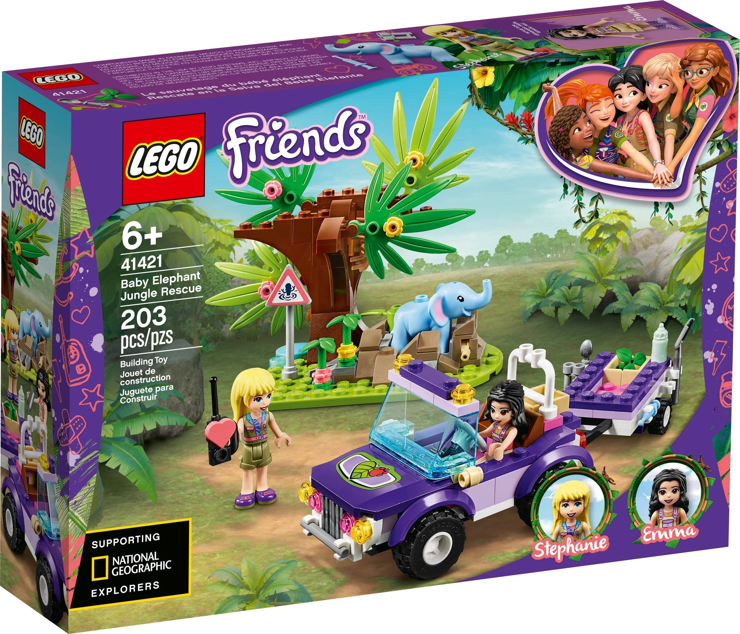 LEGO® 41421 Na ratunek słoniątku - zdjęcie 2