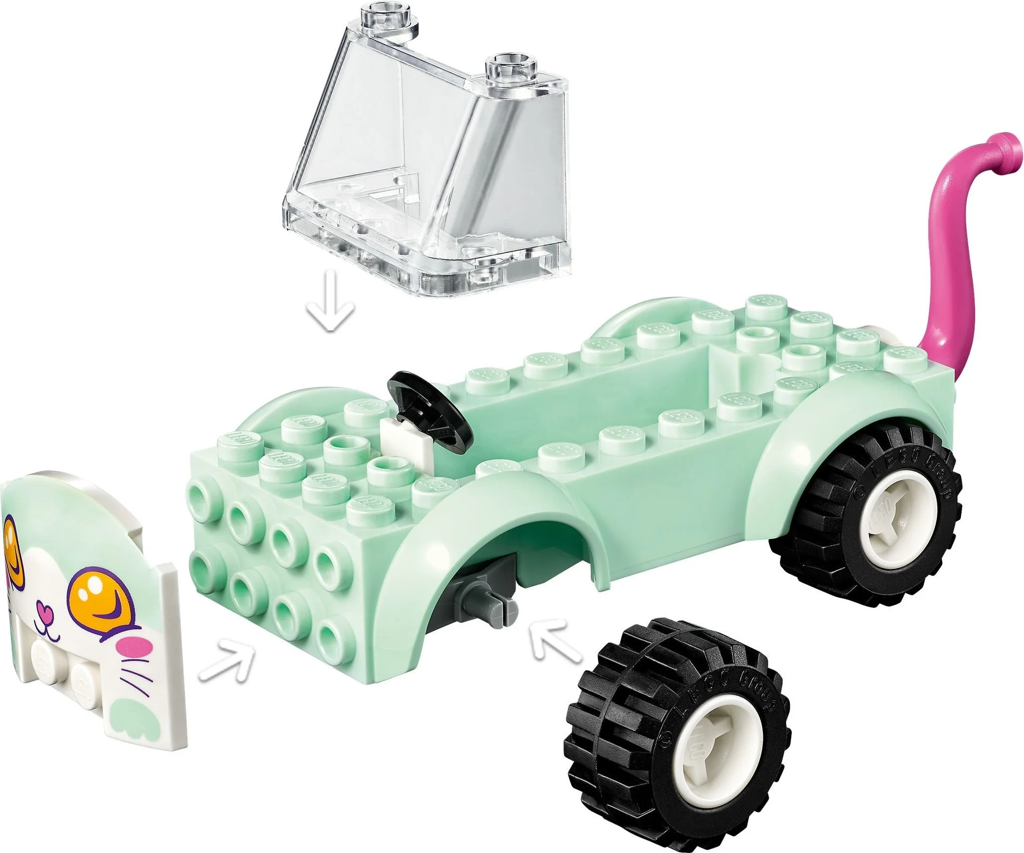 LEGO® 41439 Samochód do pielęgnacji kotów - zdjęcie 7