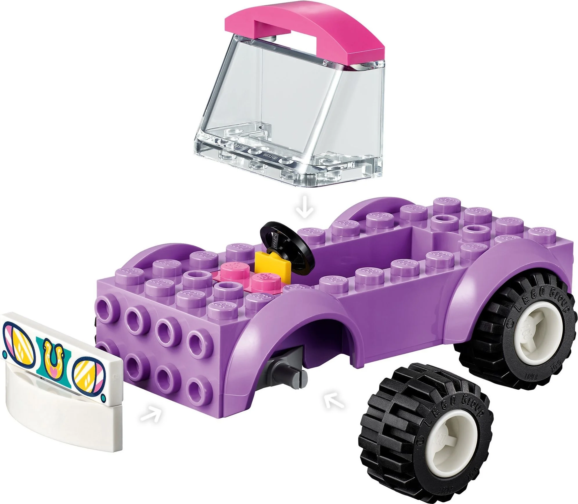 LEGO® 41441 Szkółka jeździecka i przyczepa dla konia - zdjęcie 6