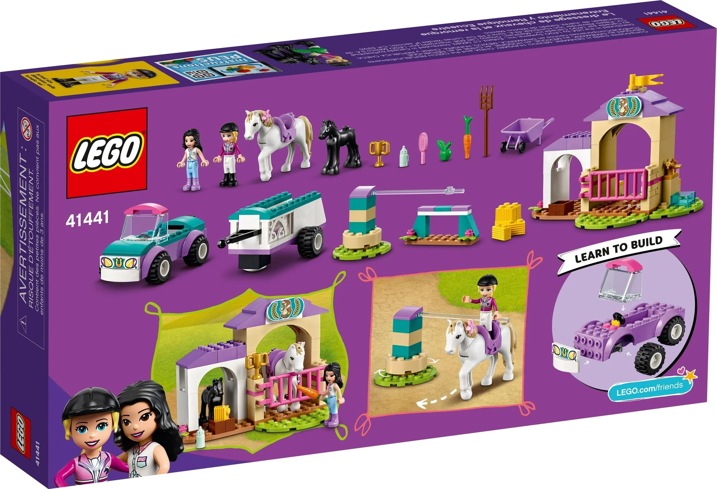 LEGO® 41441 Szkółka jeździecka i przyczepa dla konia - zdjęcie 11