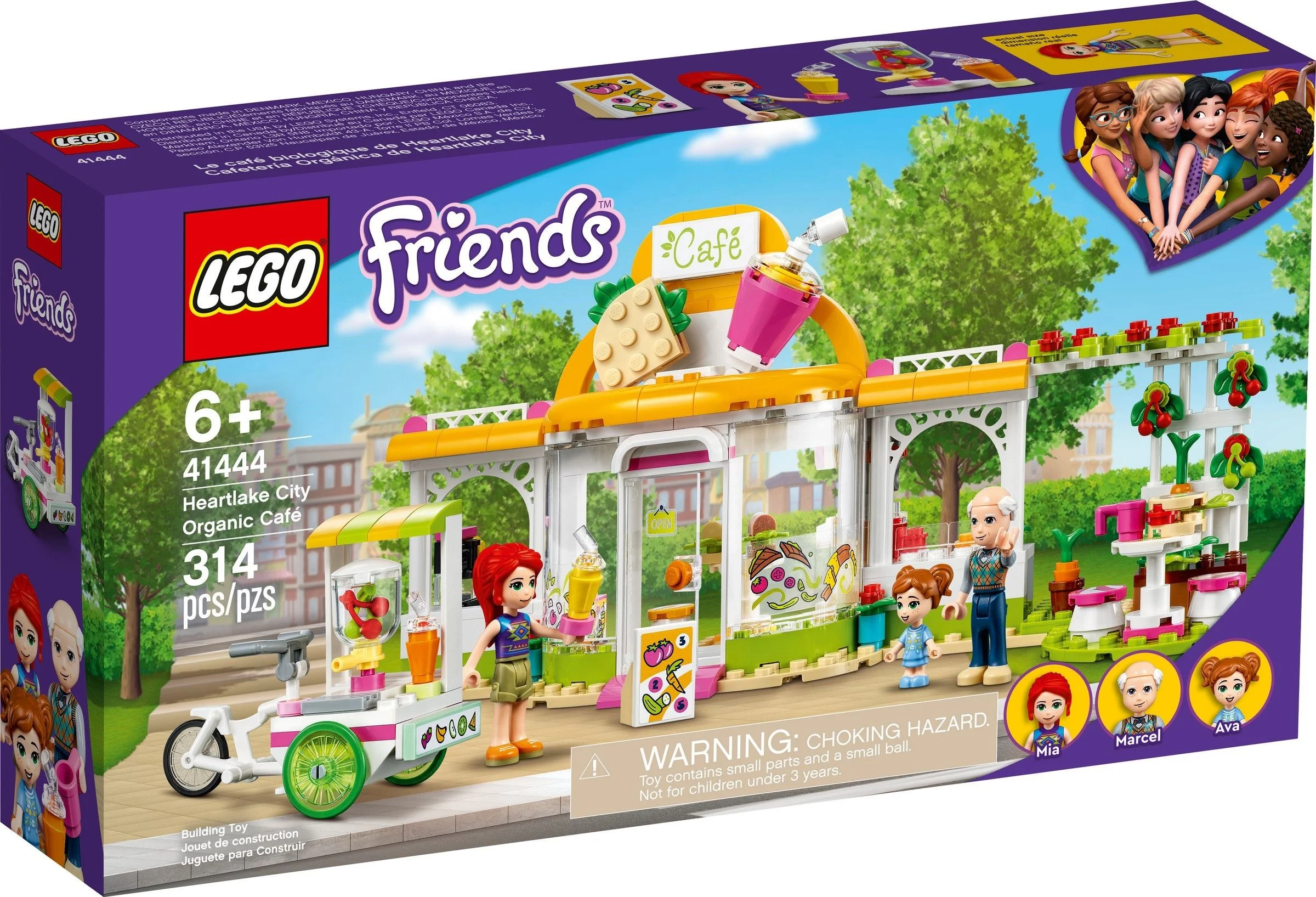 LEGO® 41444 Ekologiczna kawiarnia w Heartlake City - zdjęcie 2