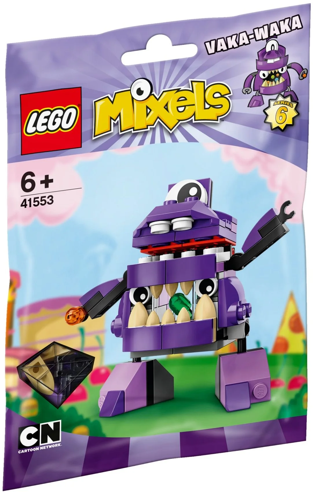 LEGO® 41553 Vaka Waka Seria 6 Unikatowa 2015 rok Nowe - zdjęcie 4