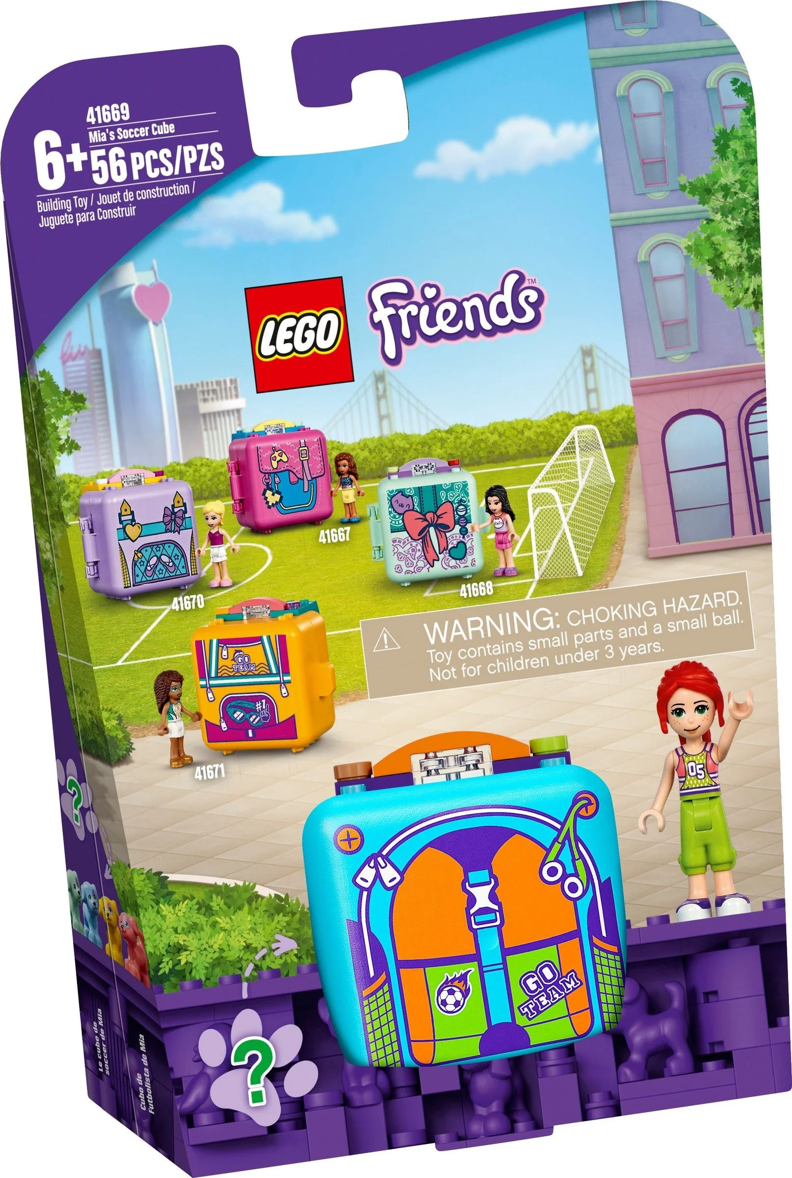 Klocki Lego Friends Piłkarska Kostka MII Dla Dziewczynki
